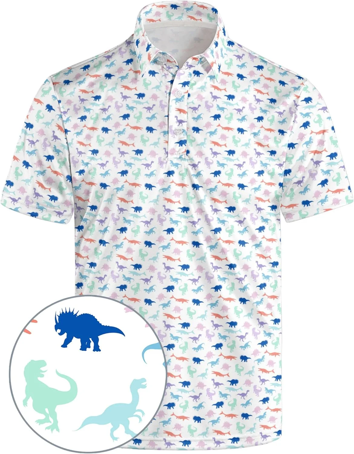 پولوشرت های گلف مردانه، پولوشرت های آستین کوتاه با قابلیت جذب رطوبت و خشک شدن سریع