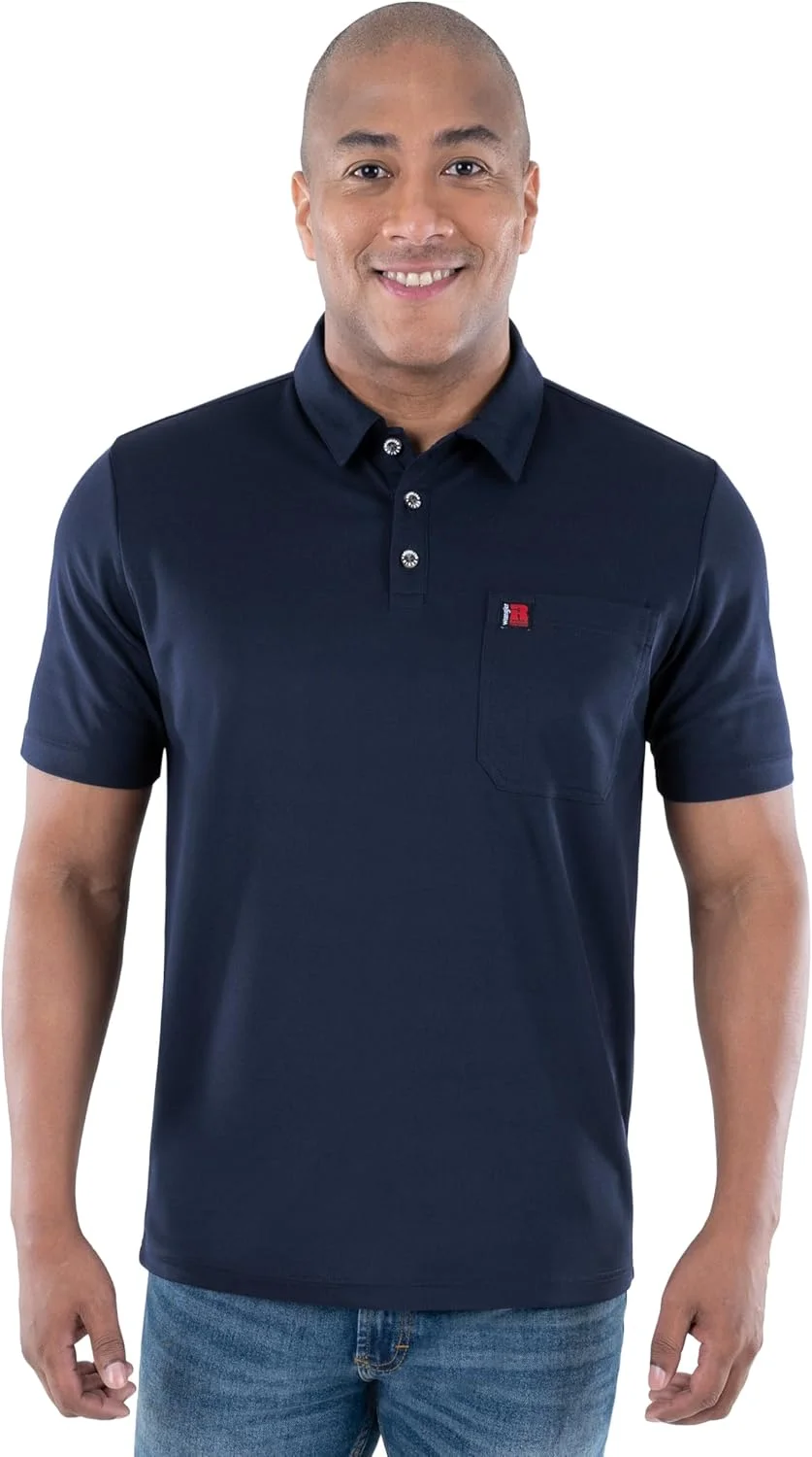 پولوشرت آستین کوتاه مردانه Wrangler Riggs Workwear با جیب