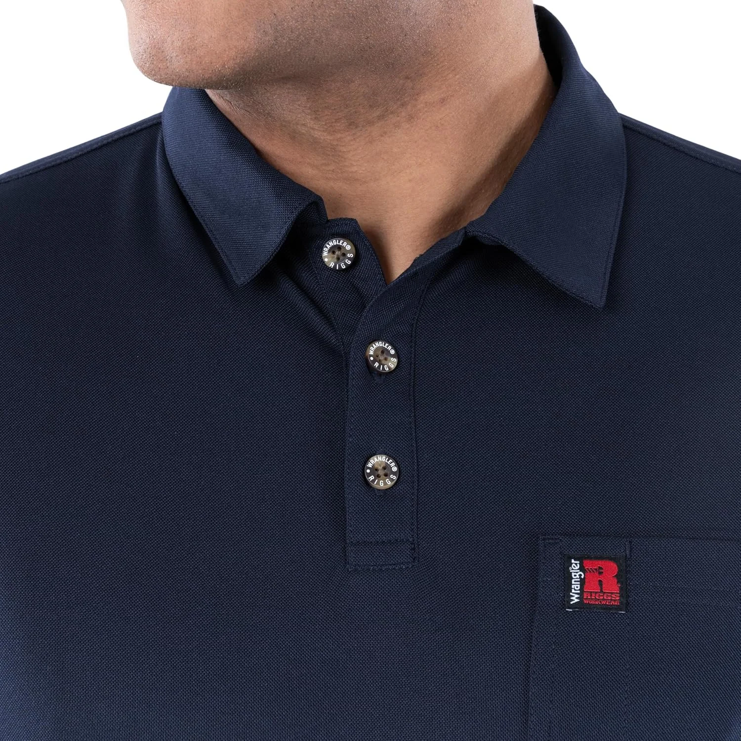 پولوشرت آستین کوتاه مردانه Wrangler Riggs Workwear با جیب