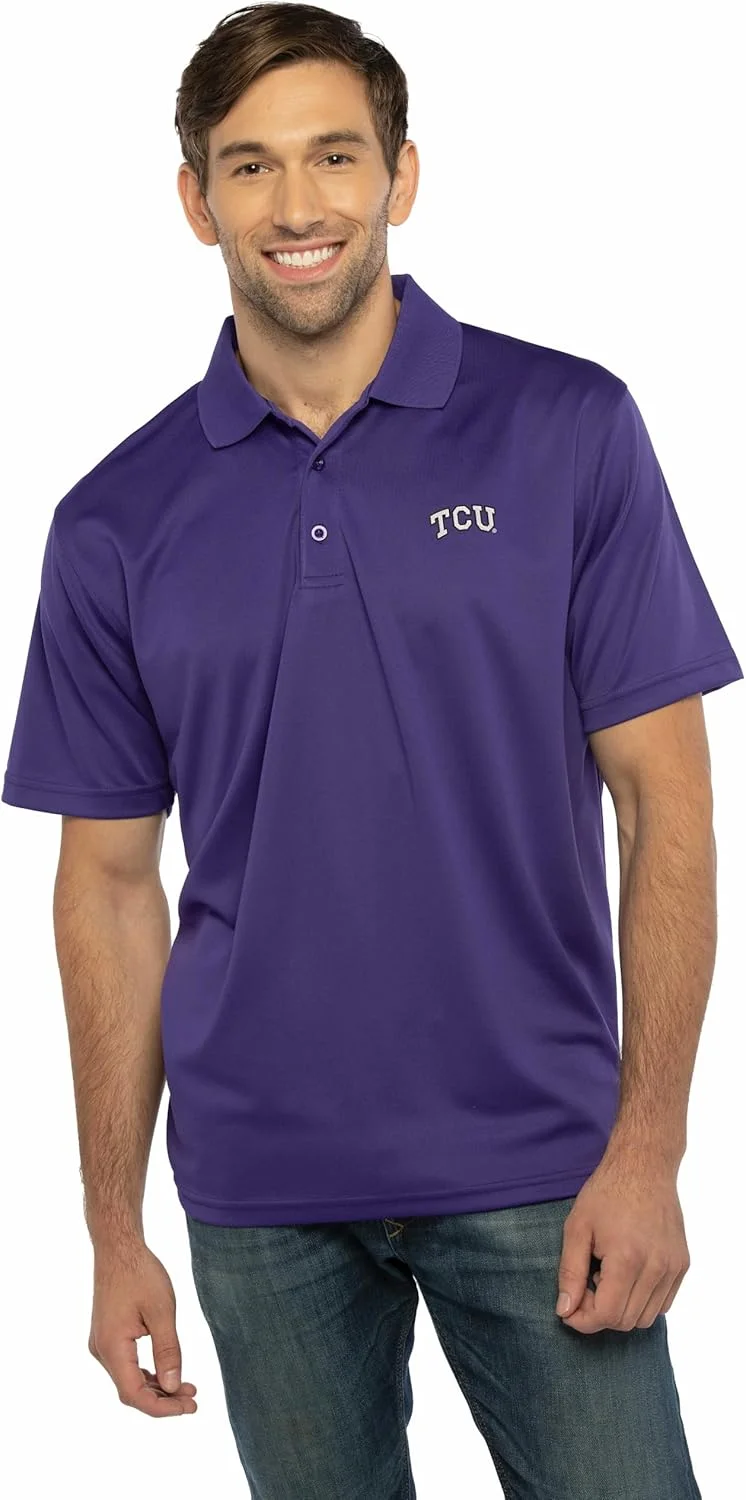 پولوی مردانه Vantage Apparel Collegiate Premium با قابلیت جذب رطوبت و رنگ تیمی