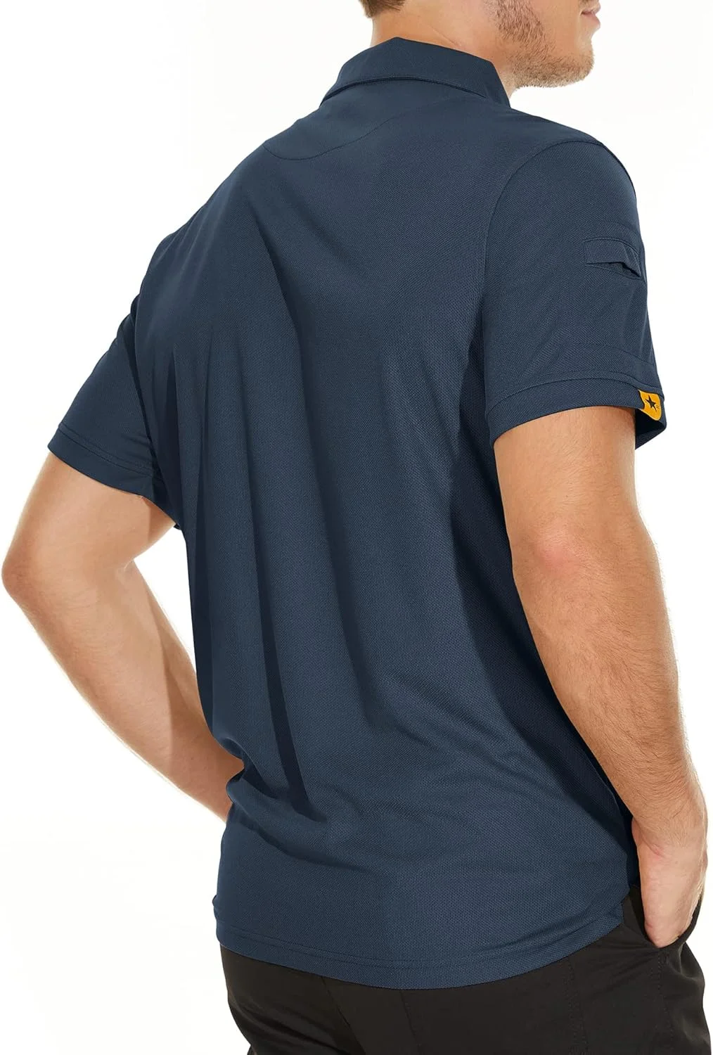 پولوشرت مردانه وی والانچ، آستین کوتاه، جذب رطوبت، مناسب گلف، ورزشی، یقه دار، تیشرت تنیس