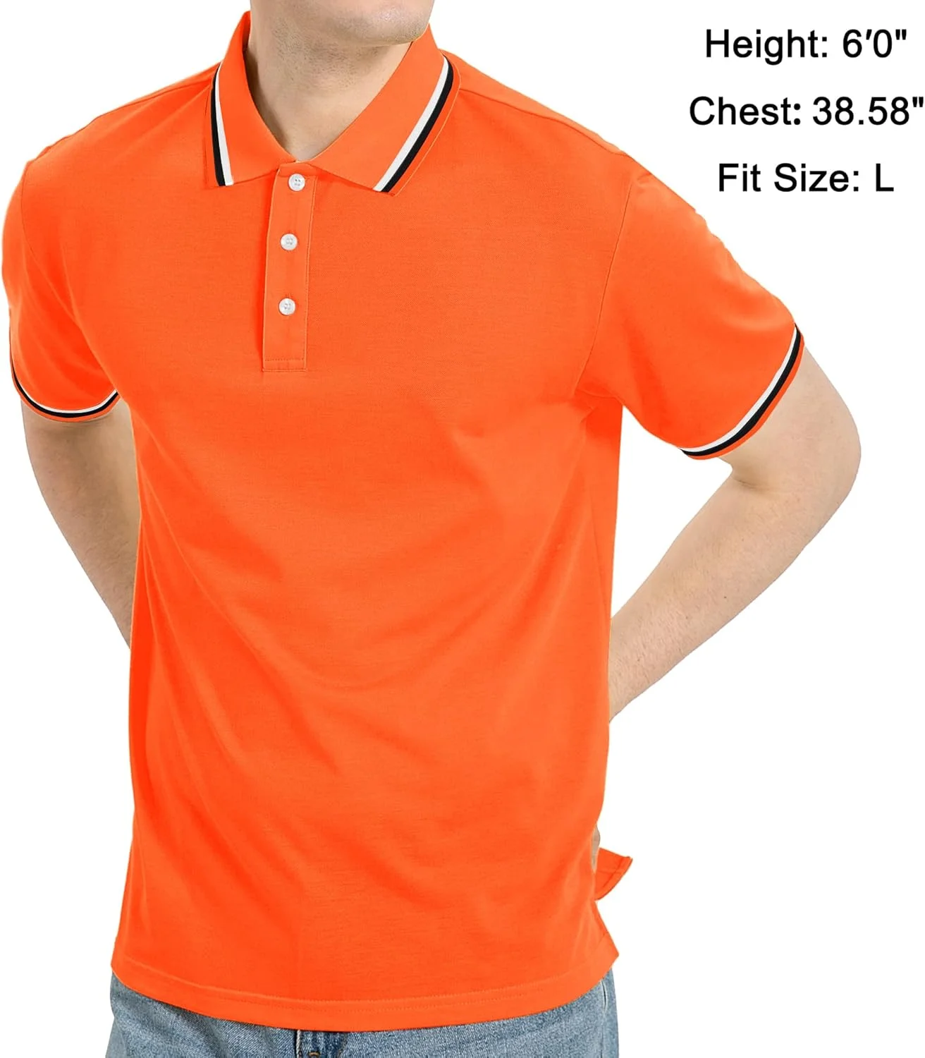 پولوشرت مردانه وی والانچ آستین کوتاه، جذب کننده رطوبت، مناسب گلف، تنیس و استفاده روزمره پولوشرت مردانه وی والانچ آستین کوتاه، جذب کننده رطوبت، مناسب گلف، تنیس و استفاده روزمره