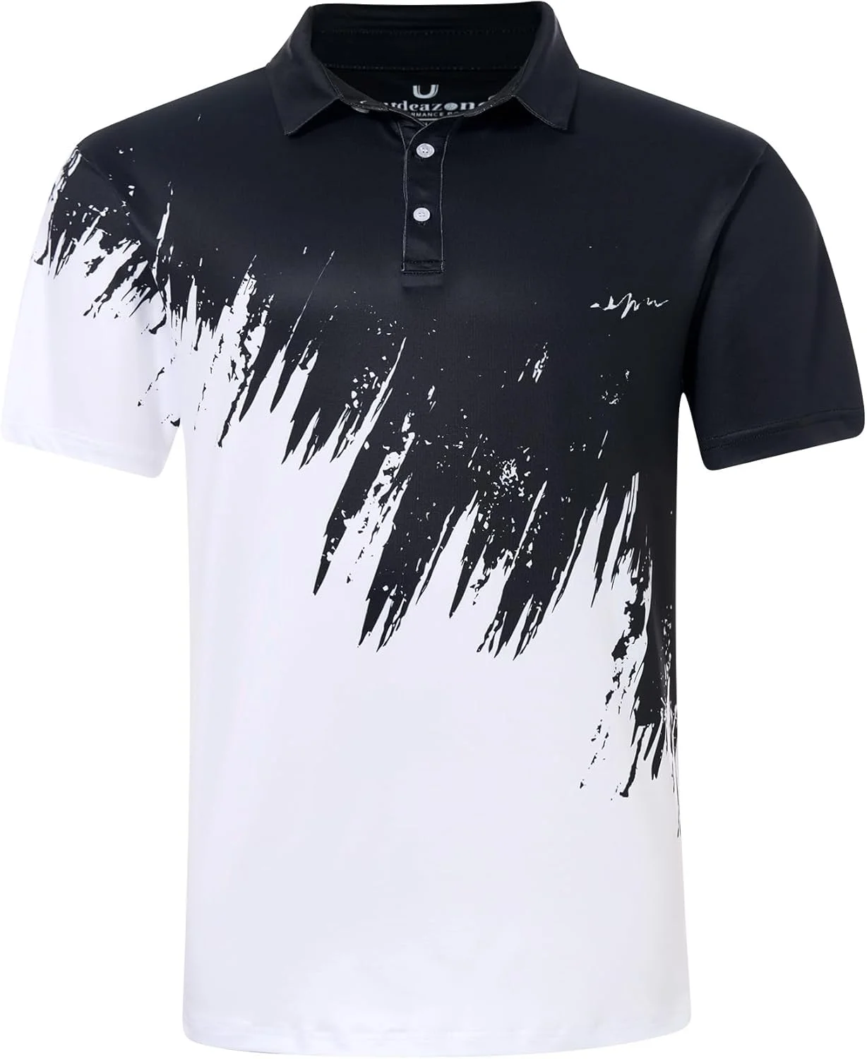 پولوشرت مردانه ورزشی یقه دار آستین کوتاه با قابلیت خشک شدن سریع و طرح سه بعدی