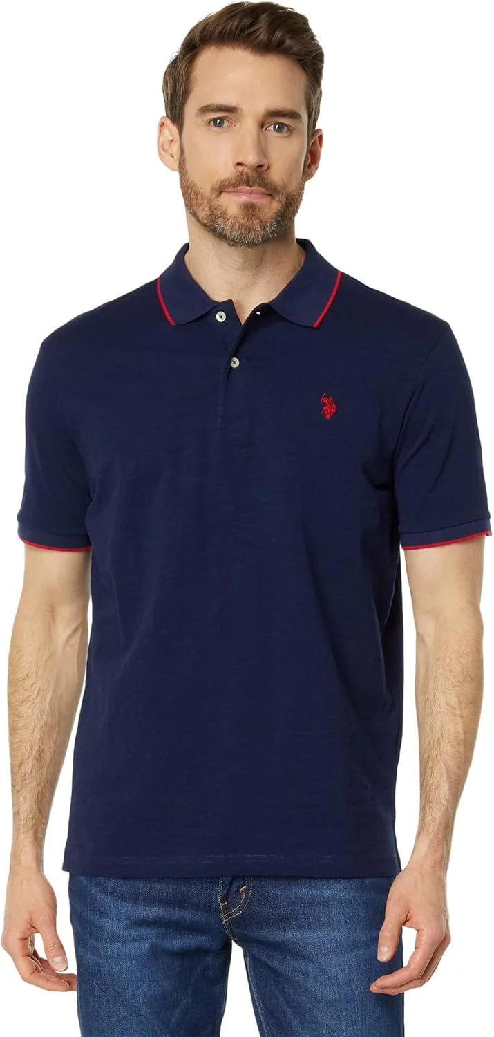 پولوشرت یقه دار بافت اسلاب