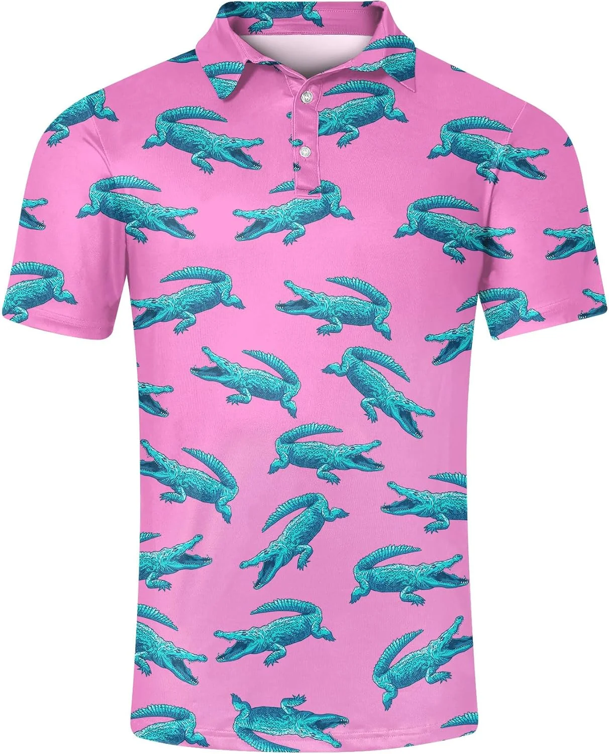 پولوشرت آستین کوتاه مردانه با طرح سه بعدی و قابلیت خشک شدن سریع