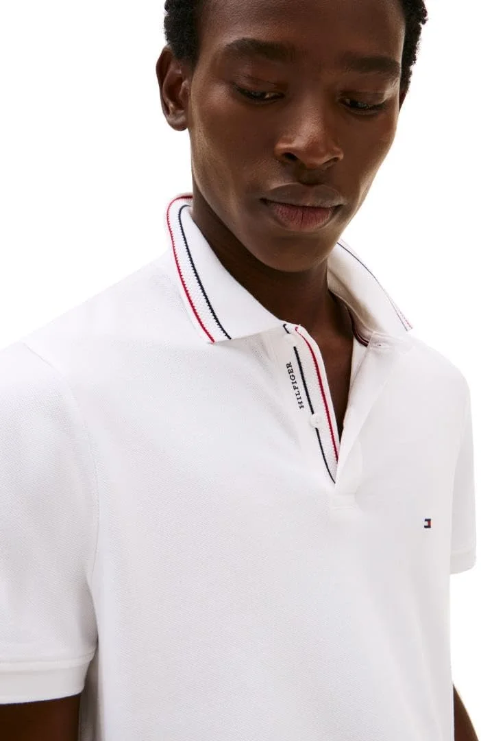 پولوشرت آستین کوتاه مردانه تامی هیلفیگر، با برش معمولی و طرح‌های متنوع، موجود در سایزهای بزرگ