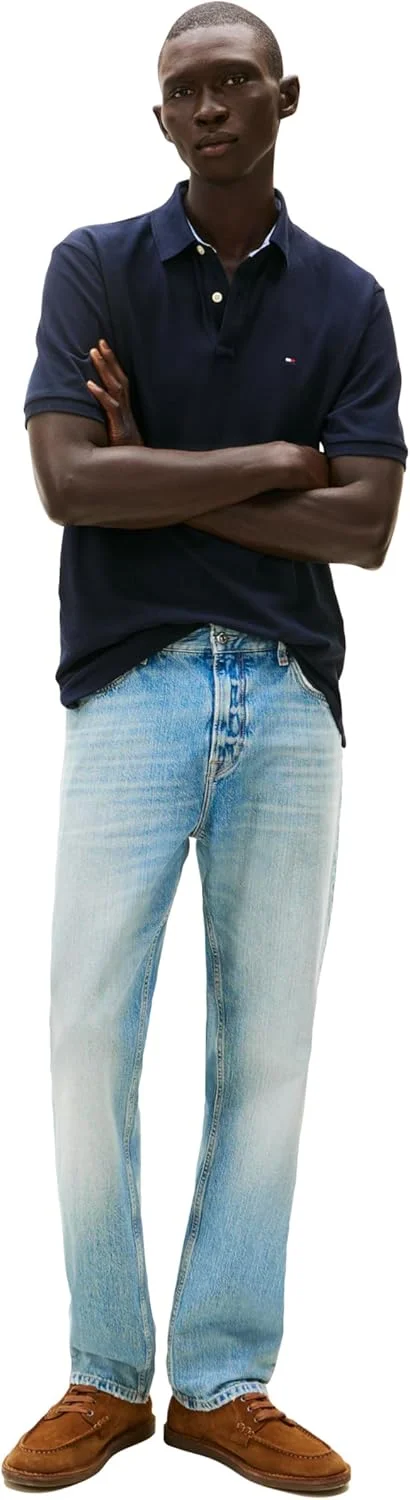 پولوشرت آستین کوتاه مردانه تامی هیلفیگر با فیت کلاسیک