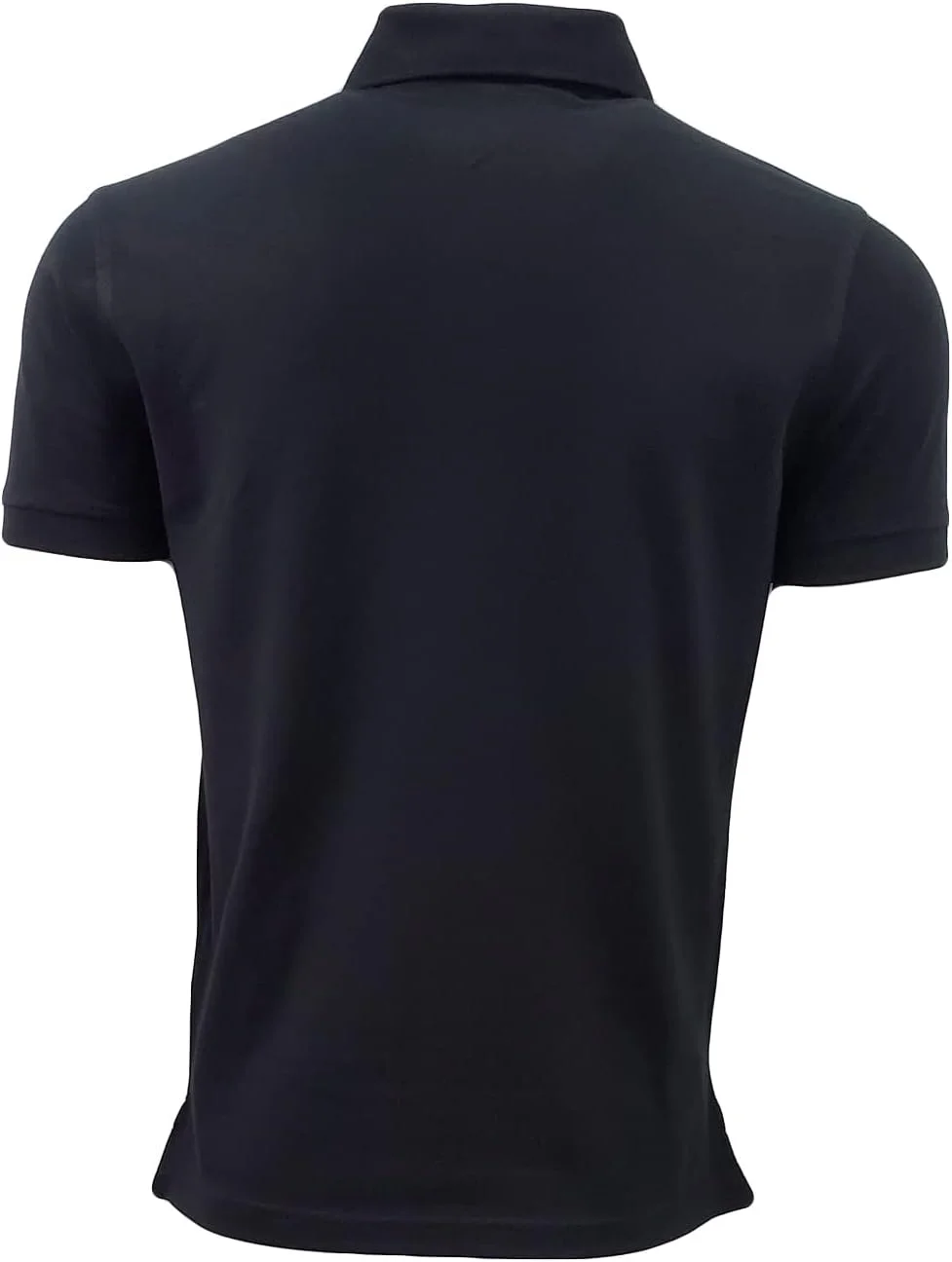 پولوشرت مردانه تامی هیلفیگر با لوگوی گرافیکی گلدوزی شده و بافت توری