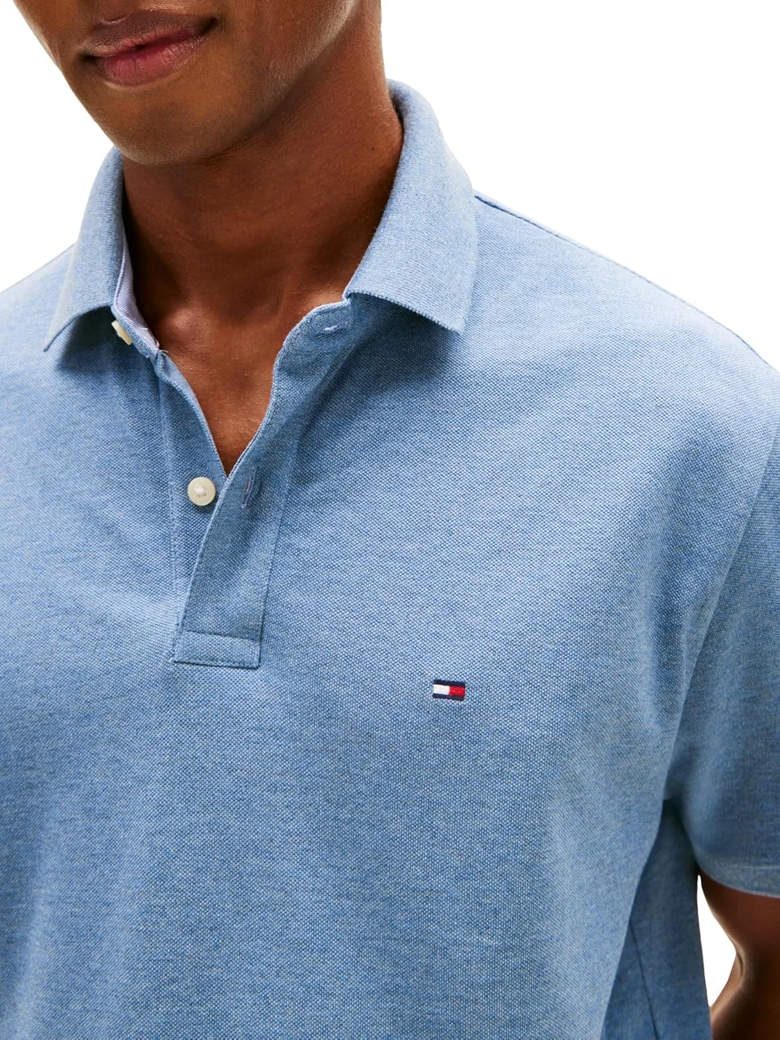 پولوشرت آستین کوتاه مردانه تامی هیلفیگر، بافت پنبه ای