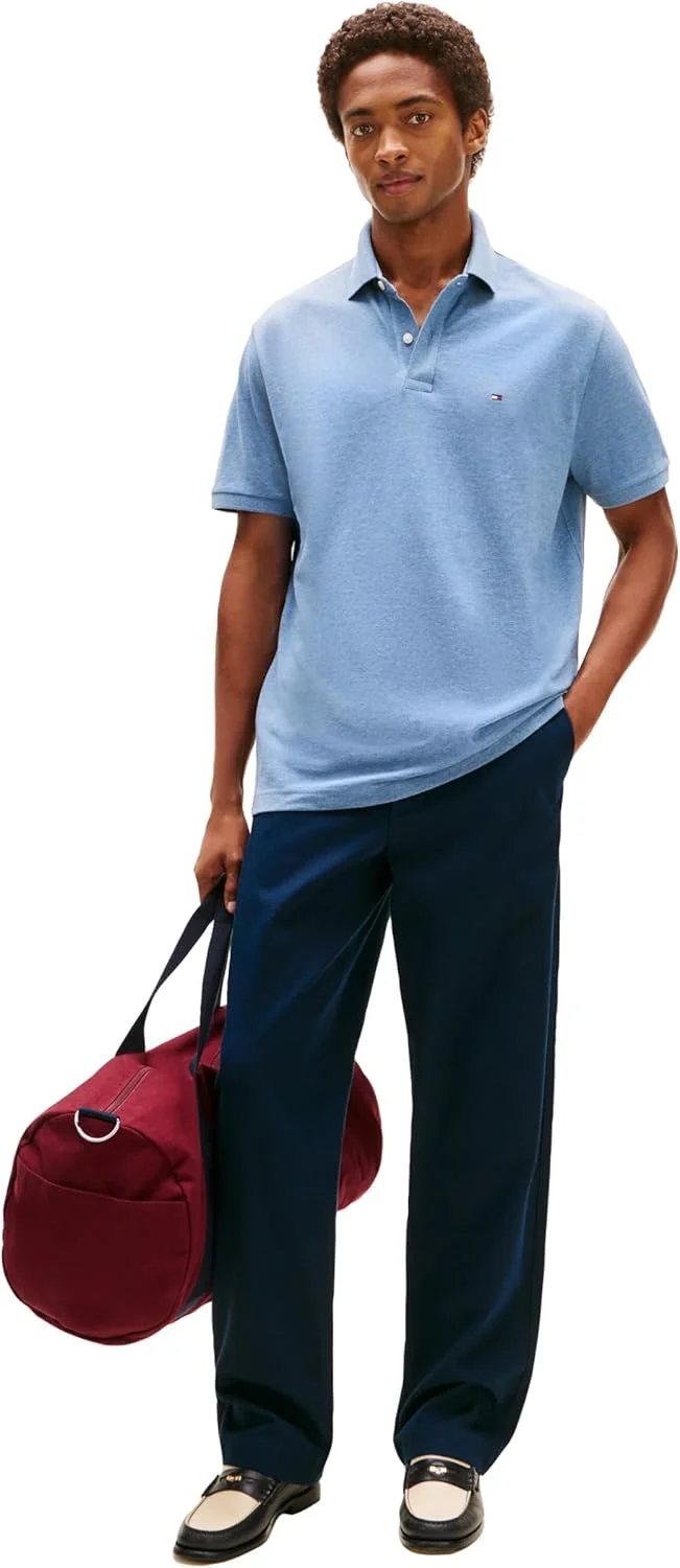 پولوشرت آستین کوتاه مردانه تامی هیلفیگر، بافت پنبه ای