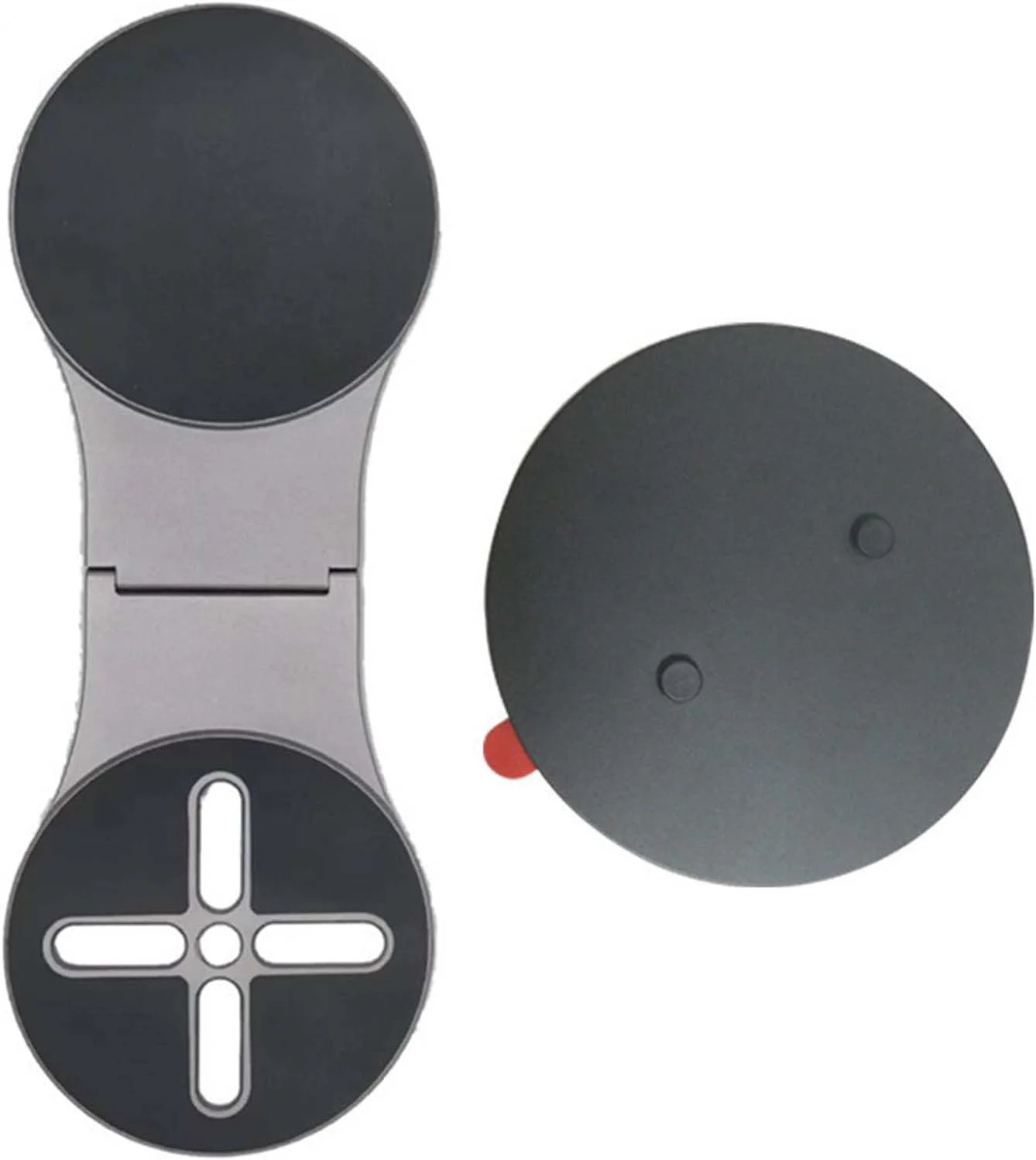 نگهدارنده مغناطیسی گوشی موبایل Wisfunlly برای لپ تاپ، پایه نگهدارنده قابل تنظیم گوشی سازگار با سری iPhone 15/14/13/12، گیره نصب جانبی مانیتور تلفن کامپیوتر برای کار در خانه و دفتر