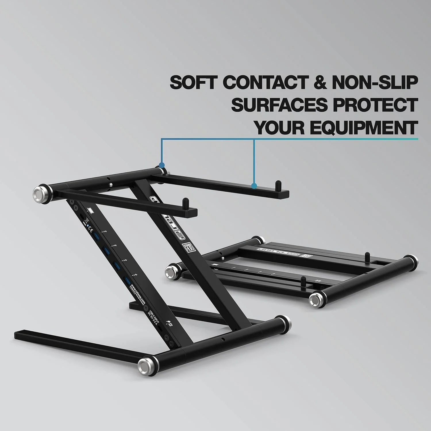 پایه لپ‌تاپ پیشرفته رلوپ با هاب USB C