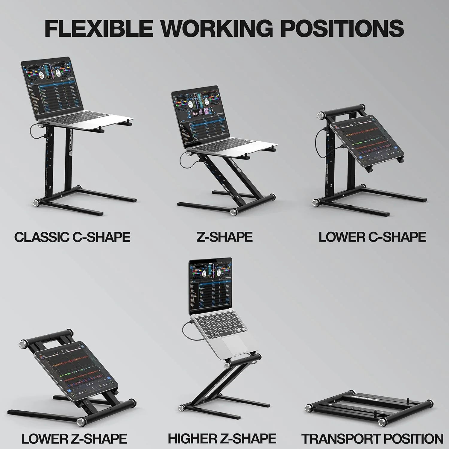 پایه لپ‌تاپ پیشرفته رلوپ با هاب USB C