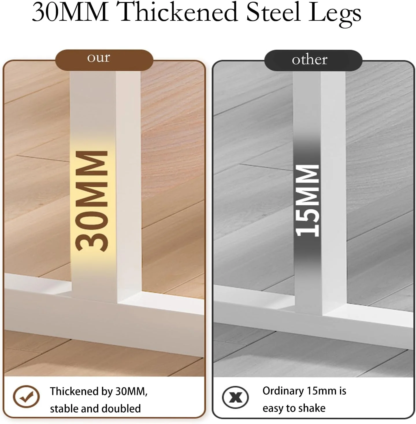 میز ایستاده موبایل، میز لپ‌تاپ کنار تختی با قابلیت تنظیم ارتفاع، میز تاشو چند منظوره، میز کامپیوتر چرخ‌دار برای اتاق خواب، اتاق نشیمن، دفتر، بیمارستان، استودیو (سفید 40x80 سانتی‌متر)