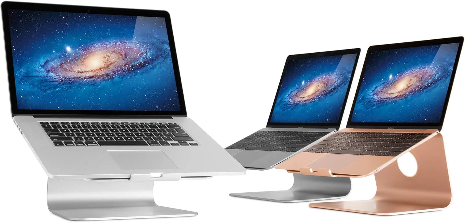 پایه لپ‌تاپ چرخان Rain Design mStand360، نقره‌ای (دارای ثبت اختراع) - 10036