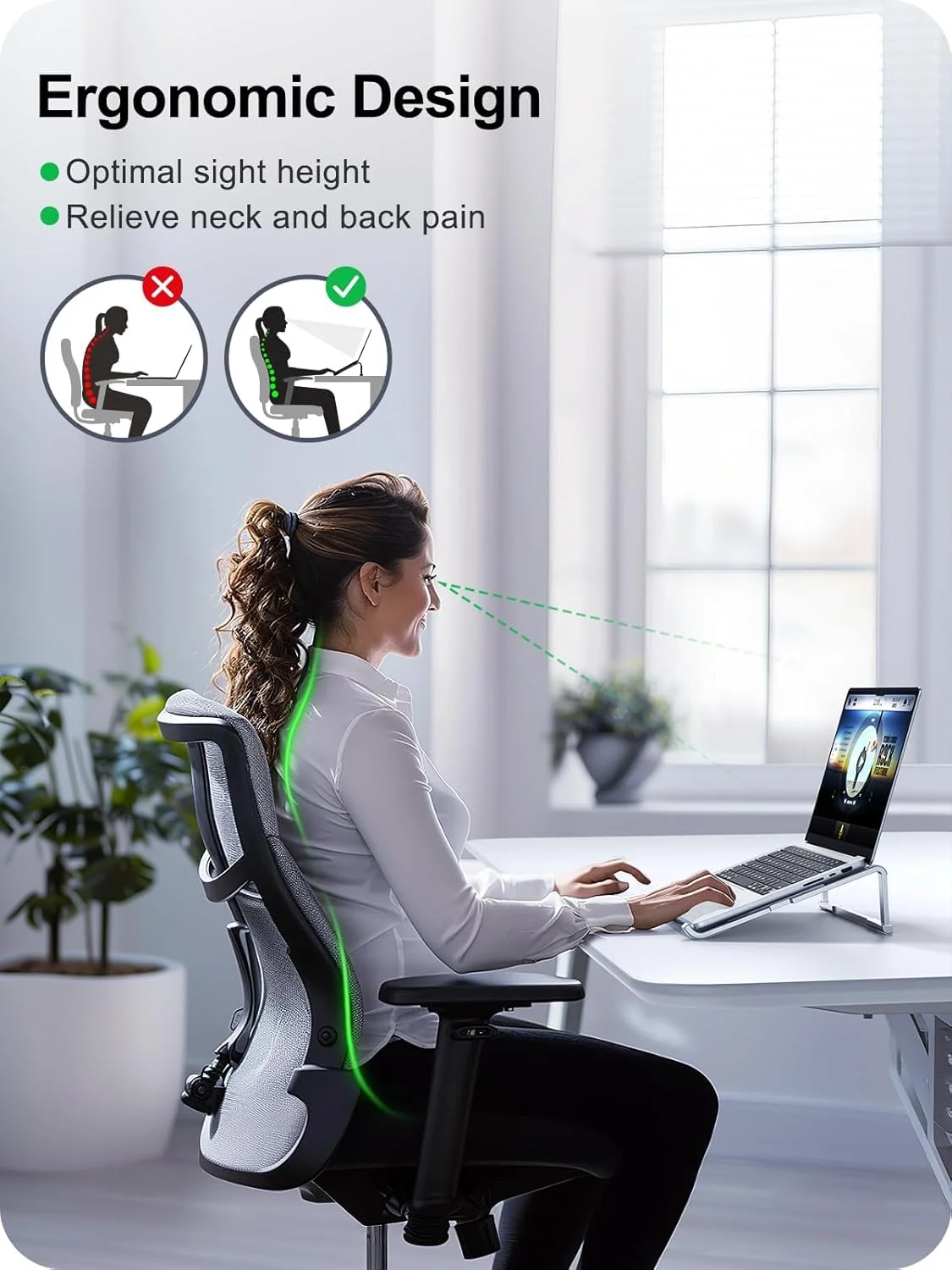 پایه لپ تاپ PINKE برای میز، پایه آلومینیومی لپ تاپ، پایه تاشو لپ تاپ، پایه قابل حمل لپ تاپ، سازگار با مک بوک پرو/ایر، دل، اچ پی، لنوو، نوت بوک های 11 تا 15.6 اینچی پایه لپ تاپ PINKE برای میز، پایه آلومینیومی لپ تاپ، پایه تاشو لپ تاپ، پایه قابل حمل لپ تاپ، سازگار با مک بوک پرو/ایر، دل، اچ پی، لنوو، نوت بوک های 11 تا 15.6 اینچی