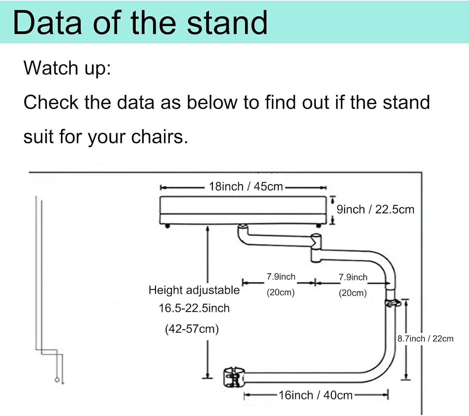 پایه لپ‌تاپ و ماوس ارگونومیک Noble Createaprototype، پایه تاشو و قابل حمل کامپیوتر و استراحتگاه مچ دست با قابلیت تنظیم 360 درجه، برای ایستگاه کاری/بازی های ویدیویی