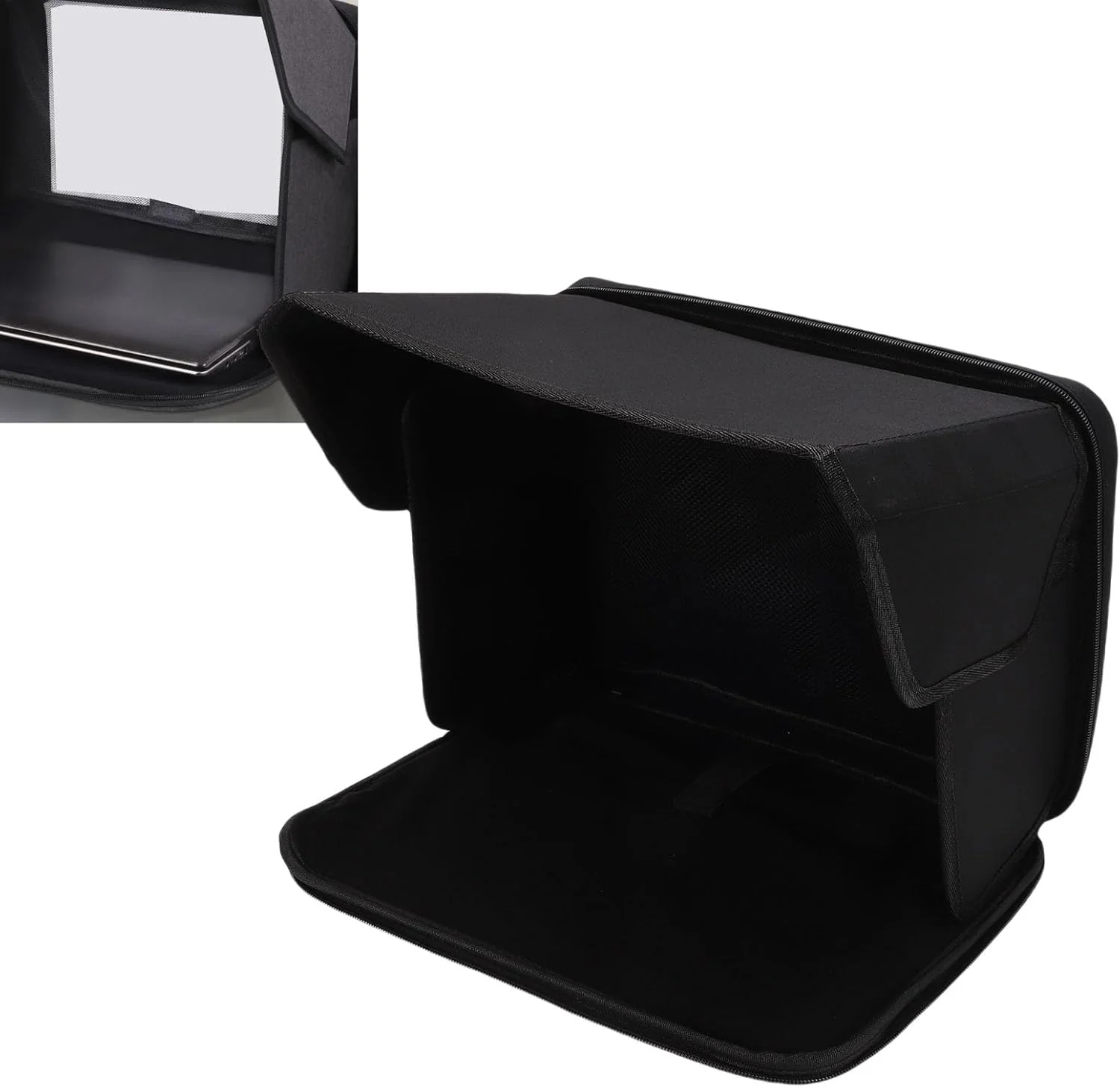 سایه بان لپ تاپ Marhynchus، محافظ صفحه نمایش تاشو و قابل حمل، پوشش مسدود کننده نور خورشید برای لپ تاپ های 12 تا 14 اینچی