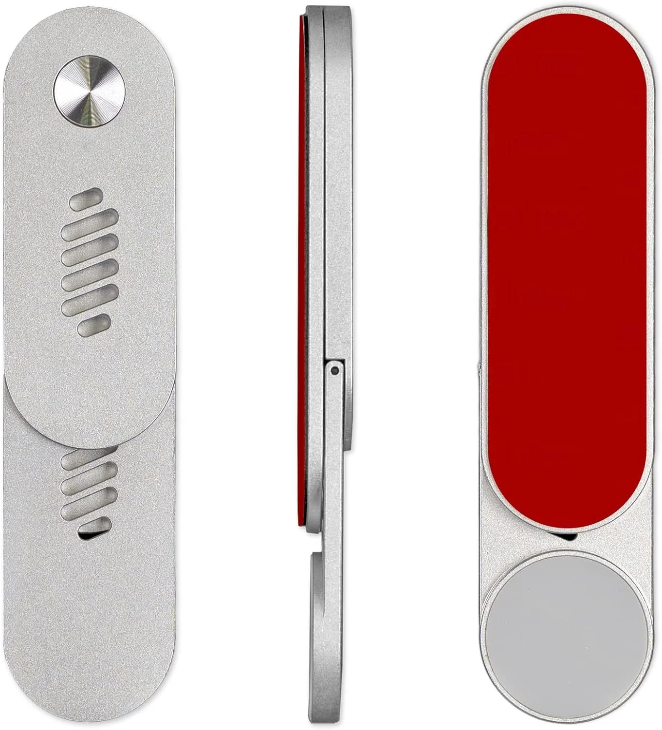 نگهدارنده تلفن همراه لپ تاپ KASTWAVE، پایه لپ تاپ قابل تنظیم، گیره جانبی تاشو لپ تاپ، پایه تلفن هوشمند قابل حمل باریک، براکت توسعه مانیتور کامپیوتر، پایه مغناطیسی تلفن