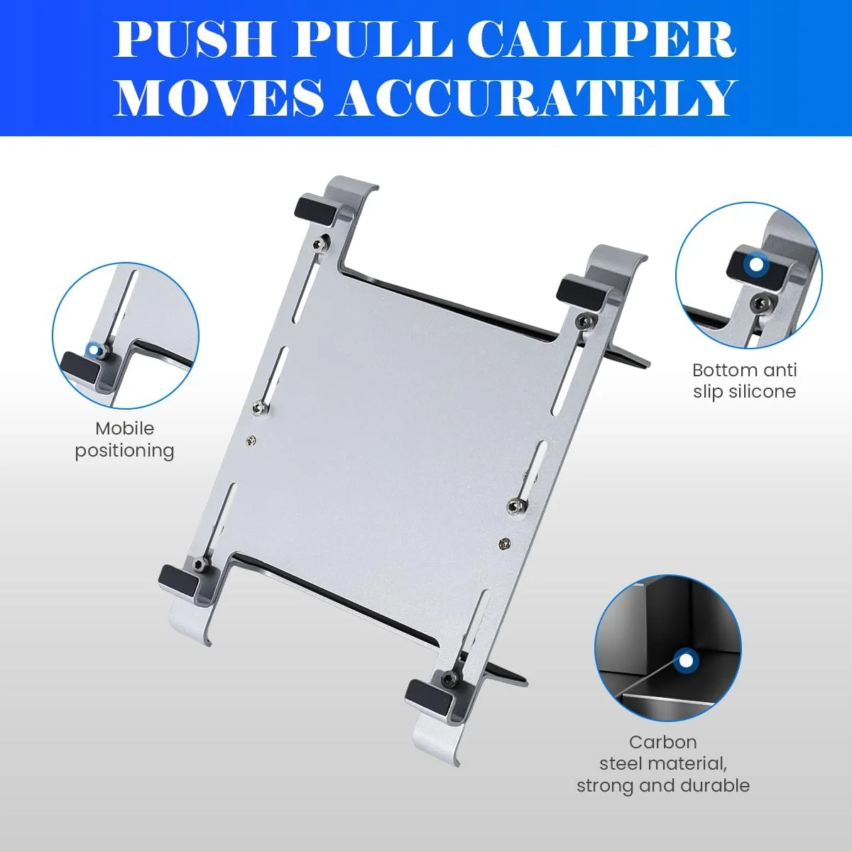پایه لپ تاپ HASTHIP®، نگهدارنده فلزی قابل تنظیم لپ تاپ برای میز، پایه چند دستگاهی سازگار با تبلت، تلفن، کتابخوان الکترونیکی، تاشو، قابل حمل، ارگونومیک و خنک کننده کامپیوتر