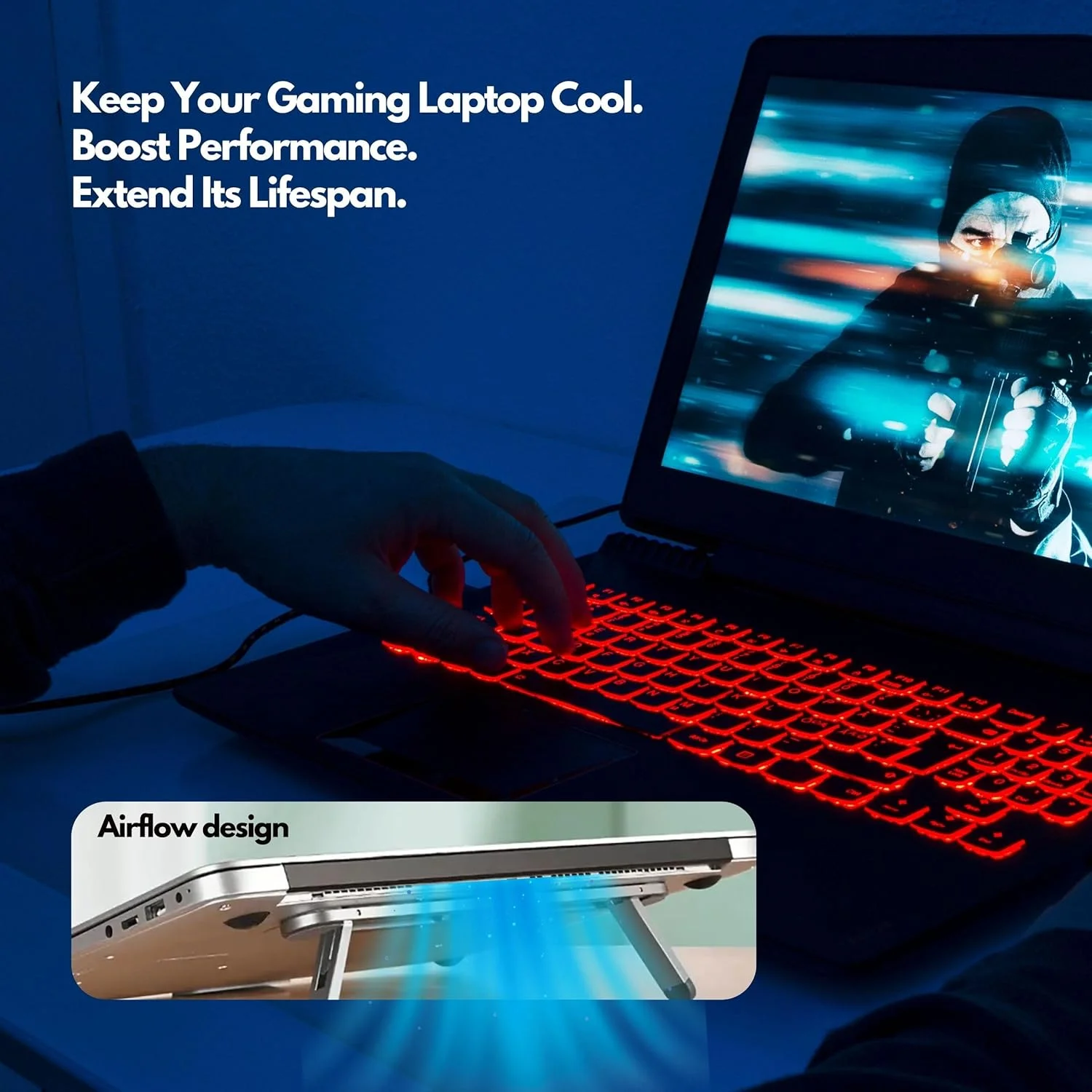 پایه لپتاپ FUSE برای میز - پایه قابل تنظیم لپتاپ، نگهدارنده تاشو و قابل حمل ABS+سیلیکونی نوتبوک، پایه خنککننده دارای تهویه برای مکبوک، دل، لنوو، اچپی، لپتاپها و تبلتها (10-17 اینچ) پایه لپتاپ FUSE برای میز - پایه قابل تنظیم لپتاپ، نگهدارنده تاشو و قابل حمل ABS+سیلیکونی نوتبوک، پایه خنککننده دارای تهویه برای مکبوک، دل، لنوو، اچپی، لپتاپها و تبلتها (10-17 اینچ)