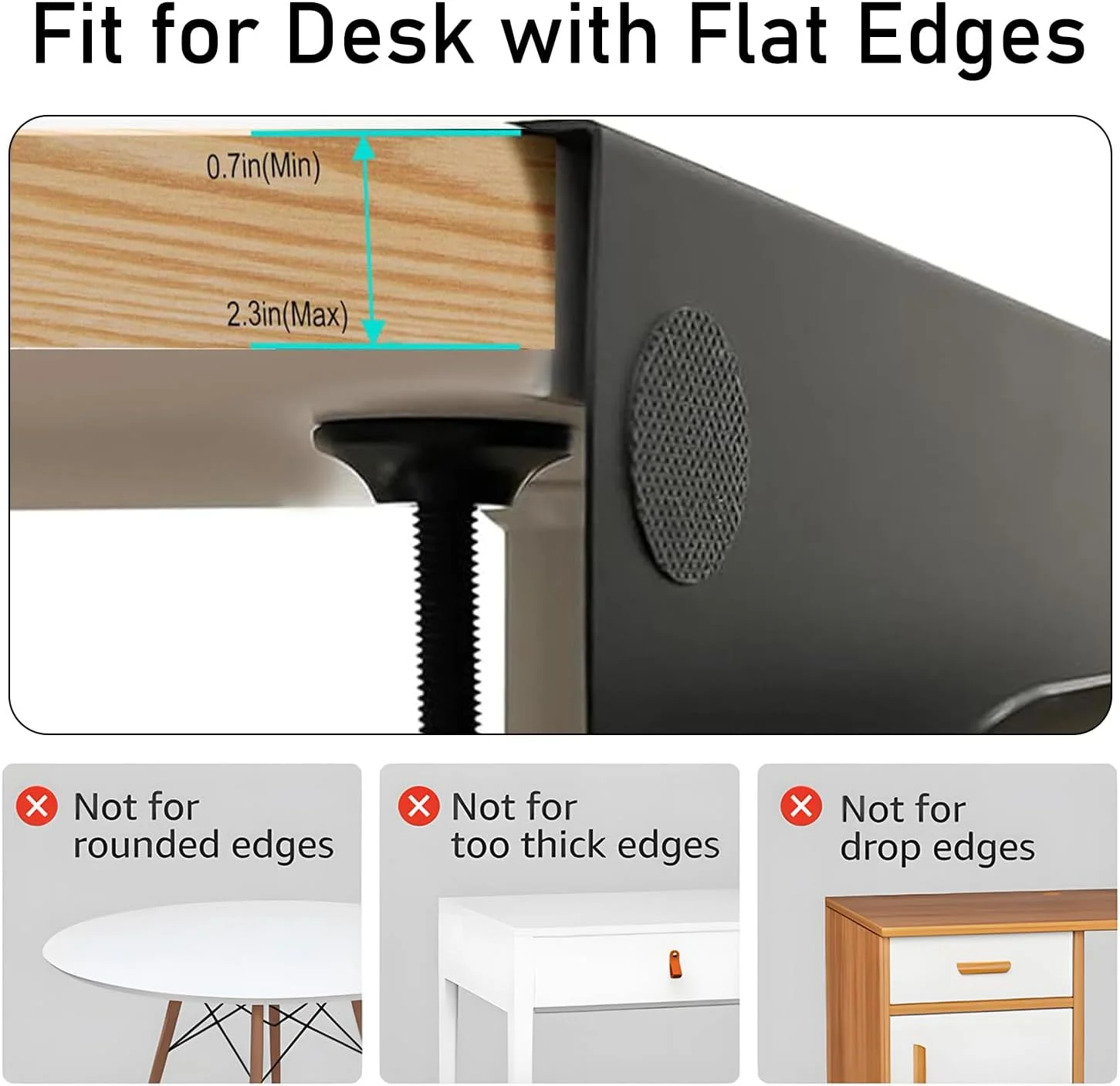 محفظه نگهداری کنار میز، سازمان دهنده آویزان فولادی زیر میزی بدون نیاز به سوراخکاری، نگهدارنده لپ تاپ برای دفتر کار و منزل (سفید) محفظه نگهداری کنار میز، سازمان دهنده آویزان فولادی زیر میزی بدون نیاز به سوراخکاری، نگهدارنده لپ تاپ برای دفتر کار و منزل (سفید)