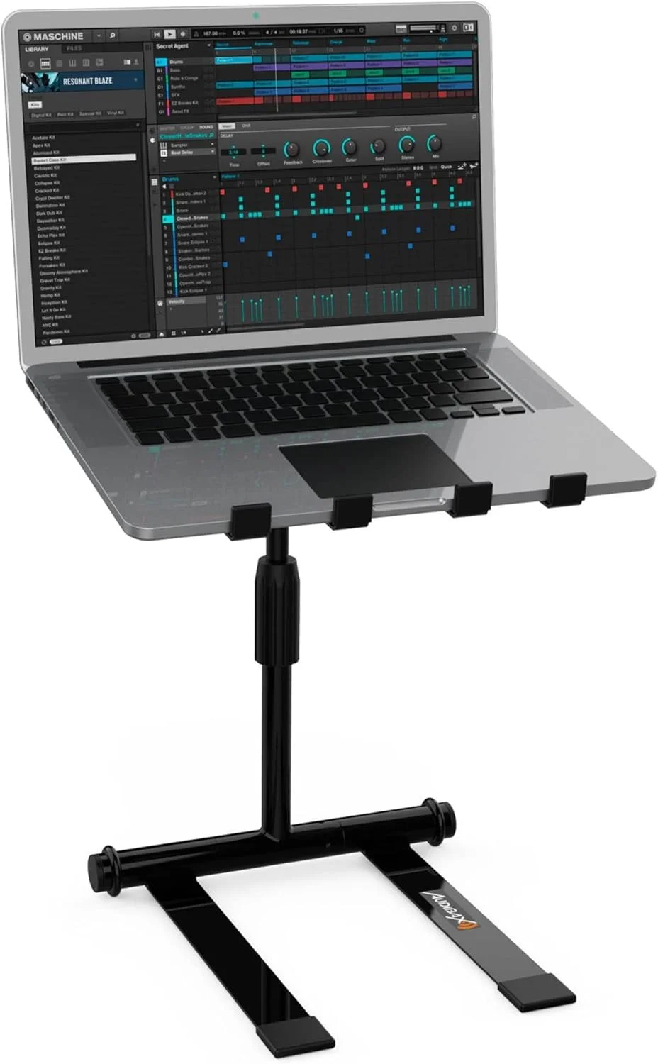 پایه تاشو لپ‌تاپ حرفه‌ای Audibax 10157147 TOP-30 به همراه کیف