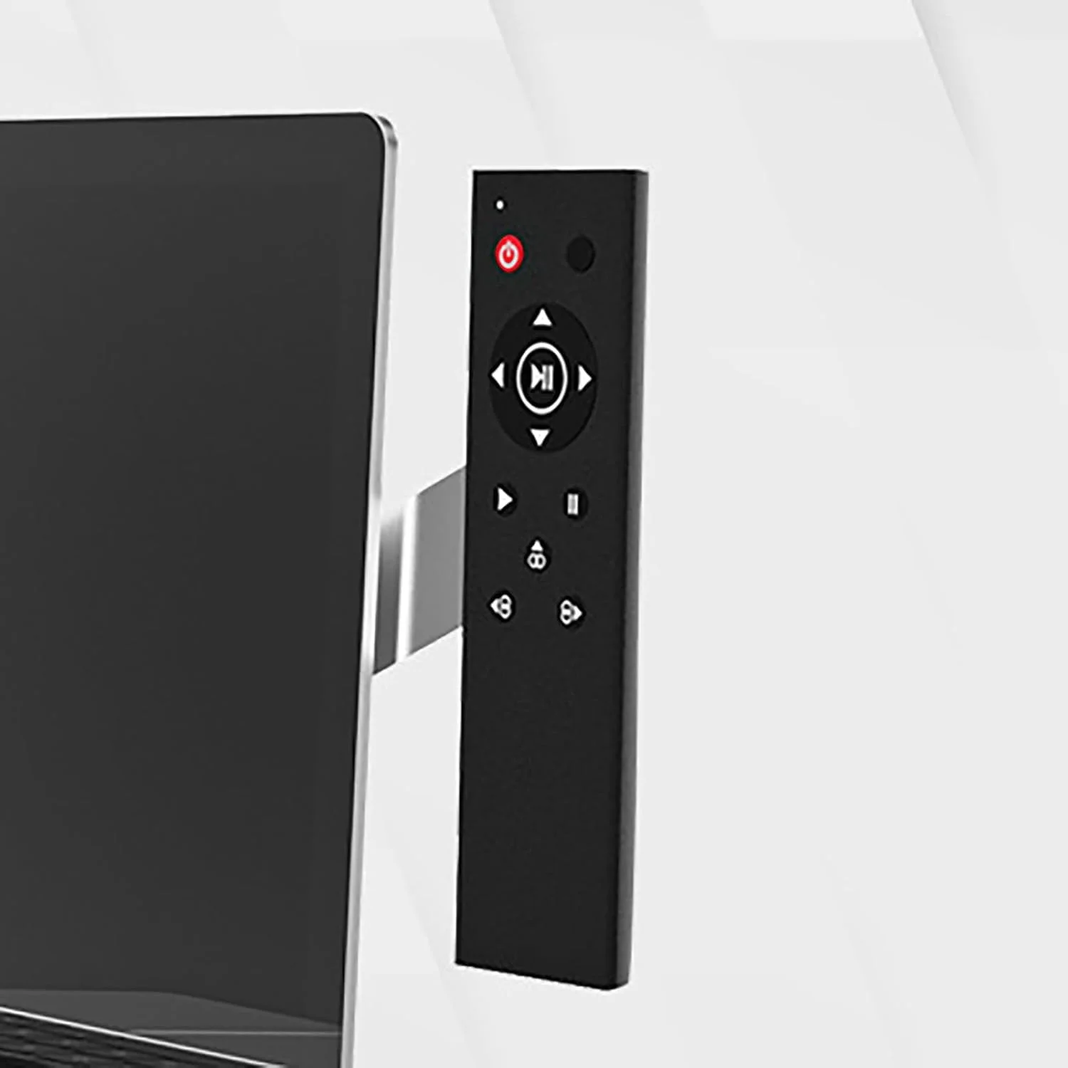 نگهدارنده تلفن همراه لپ تاپ، نگهدارنده مغناطیسی قابل حمل صفحه نمایش لپ تاپ آلیاژ آلومینیوم، پایه جانبی قابل تنظیم تلفن برای استفاده در خانه و محل کار (نقره ای)