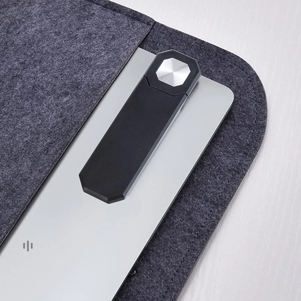 نگهدارنده مغناطیسی قابل تنظیم گوشی موبایل برای لپ تاپ آهااستایل (کشویی) (سفید) - WG26-2_WH