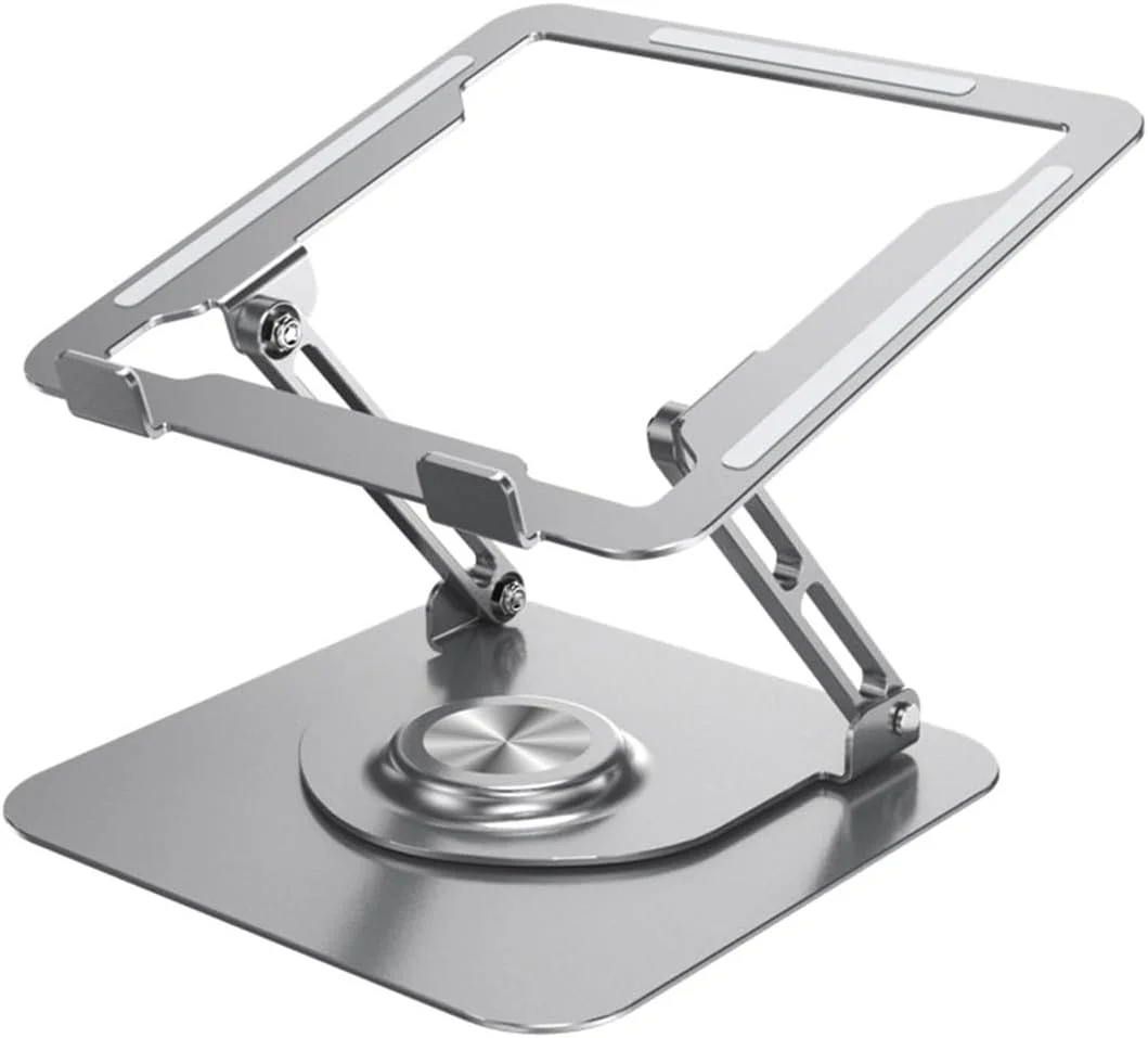 پایه لپ تاپ ACO برای لپ تاپ های اچ پی، دل با قابلیت چرخش 360 درجه، طراحی توخالی با مساحت بزرگ برای خنک سازی، جنس آلیاژ آلومینیوم، مناسب برای کار در دفتر (نقره ای) پایه لپ تاپ ACO برای لپ تاپ های اچ پی، دل با قابلیت چرخش 360 درجه، طراحی توخالی با مساحت بزرگ برای خنک سازی، جنس آلیاژ آلومینیوم، مناسب برای کار در دفتر (نقره ای)