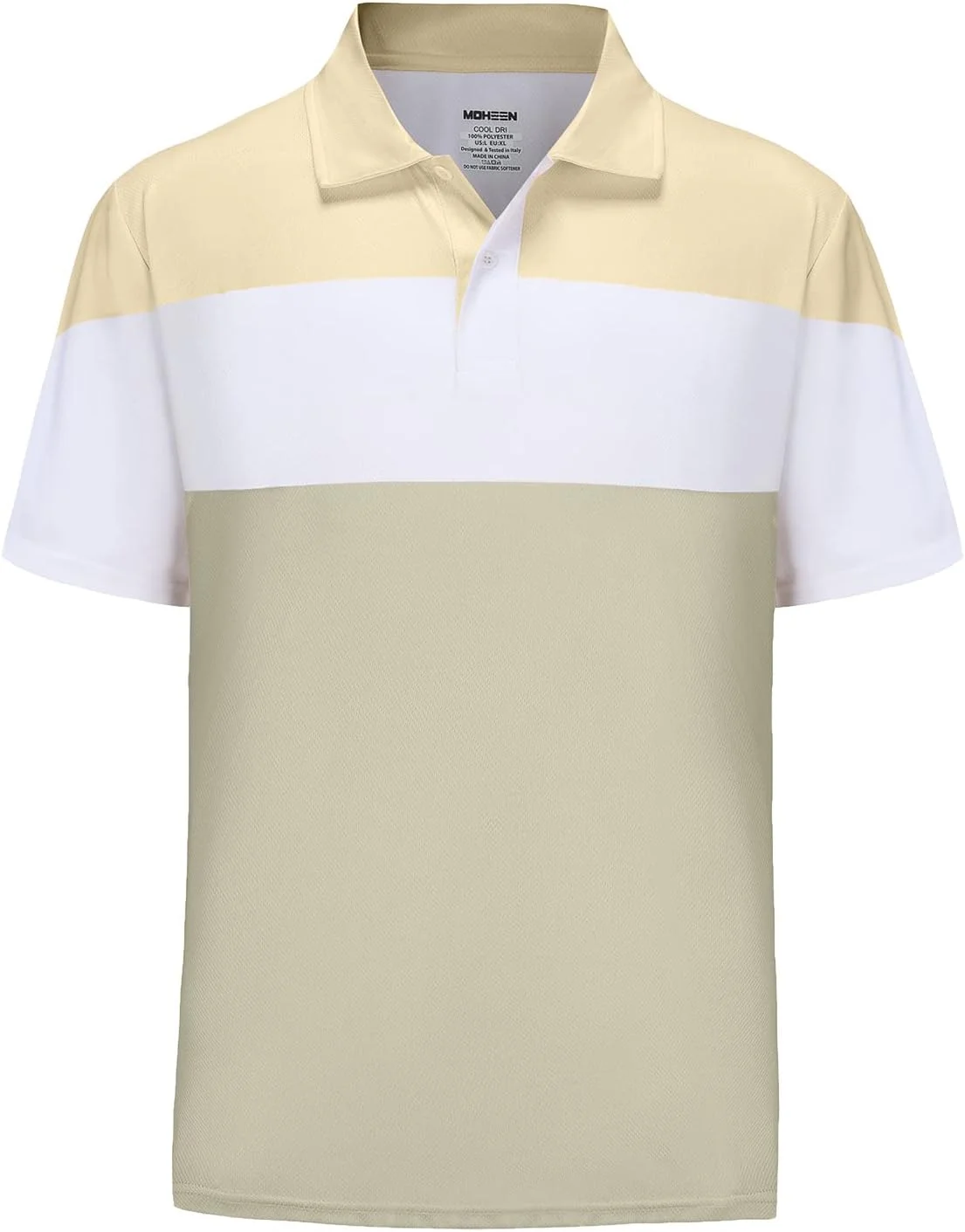 پولوشرت آستین کوتاه مردانه مناسب گلف، با قابلیت خشک شدن سریع، ضد رطوبت، عملکرد ورزشی و استفاده روزمره