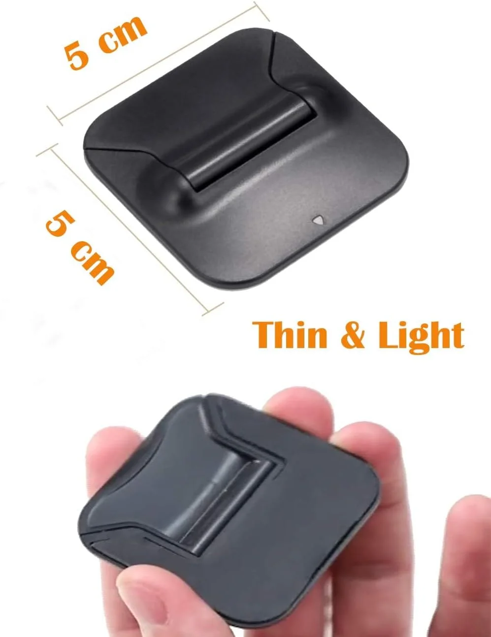 پایه لپ تاپ کوچک 2 عددی - پایه تاشو ارگونومیک با تهویه خنک کننده، نگهدارنده قابل حمل برای مک بوک/ایر/پرو، لنوو، اچ پی و غیره (سبک و صرفه جویی در فضا)