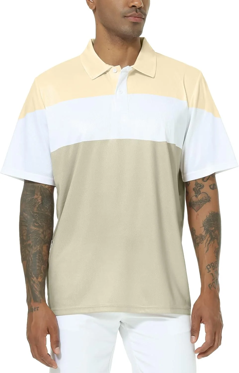پولوشرت آستین کوتاه مردانه مناسب گلف، با قابلیت خشک شدن سریع، ضد رطوبت، عملکرد ورزشی و استفاده روزمره