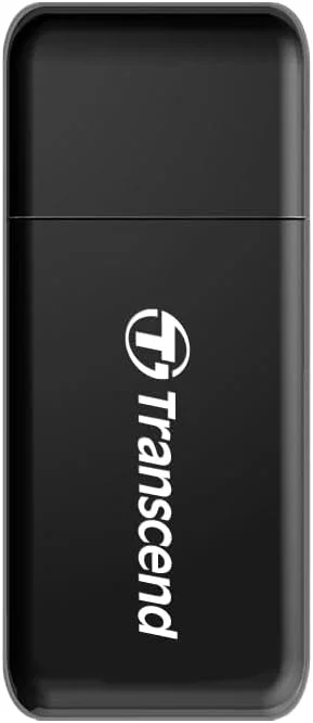 کارت خوان USB 3.0 ترنسند برای کارت های حافظه SDHC/ SDXC/ microSDHC/ SDXC، مدل TS-RDF5K (مشکی)