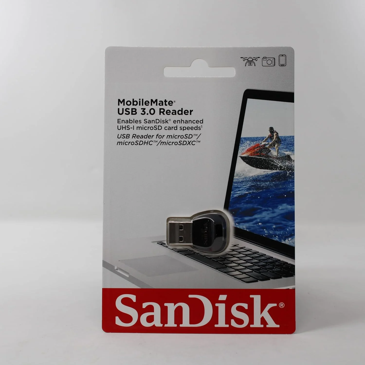 کارت خوان SanDisk MobileMate USB 3.0 - microSD - USB 3.0 Type A کارت خوان SanDisk MobileMate USB 3.0 - microSD - USB 3.0 Type A