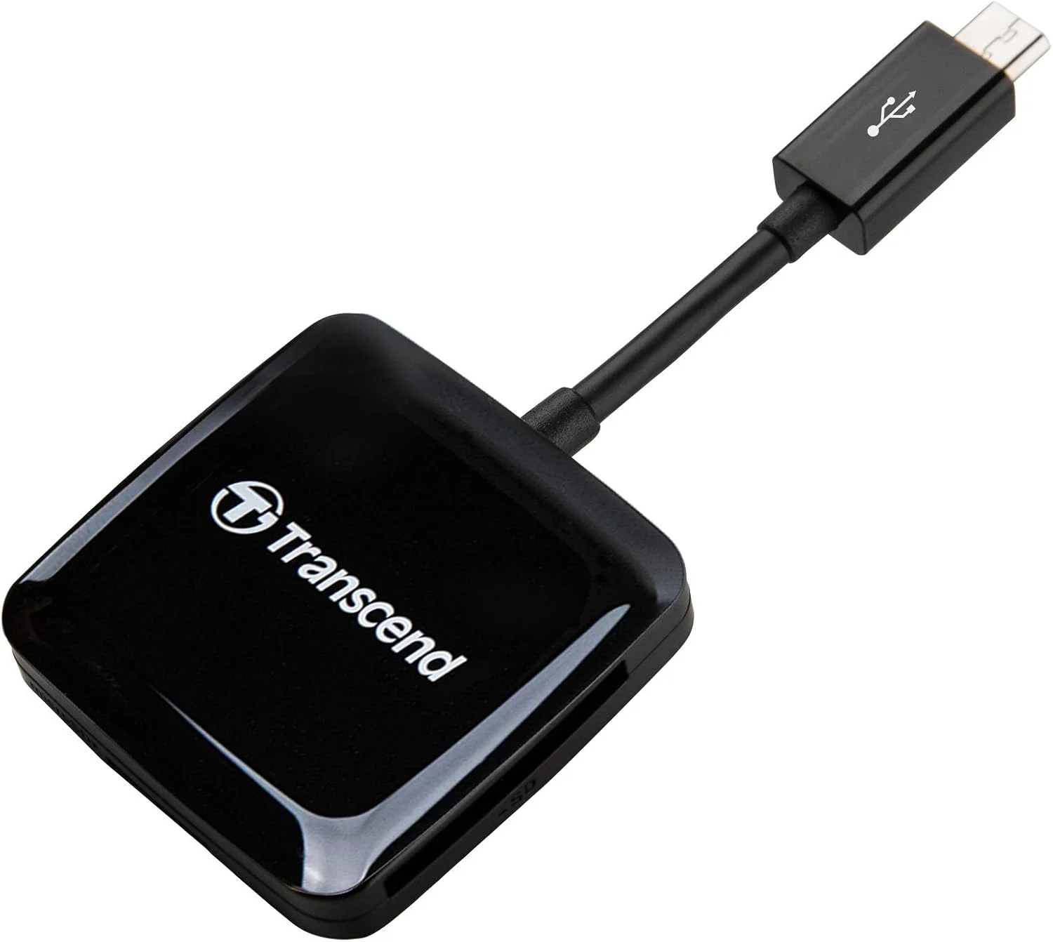 کارت خوان USB 2.0 OTG ترنسند، مشکی (TS-RDP9K)