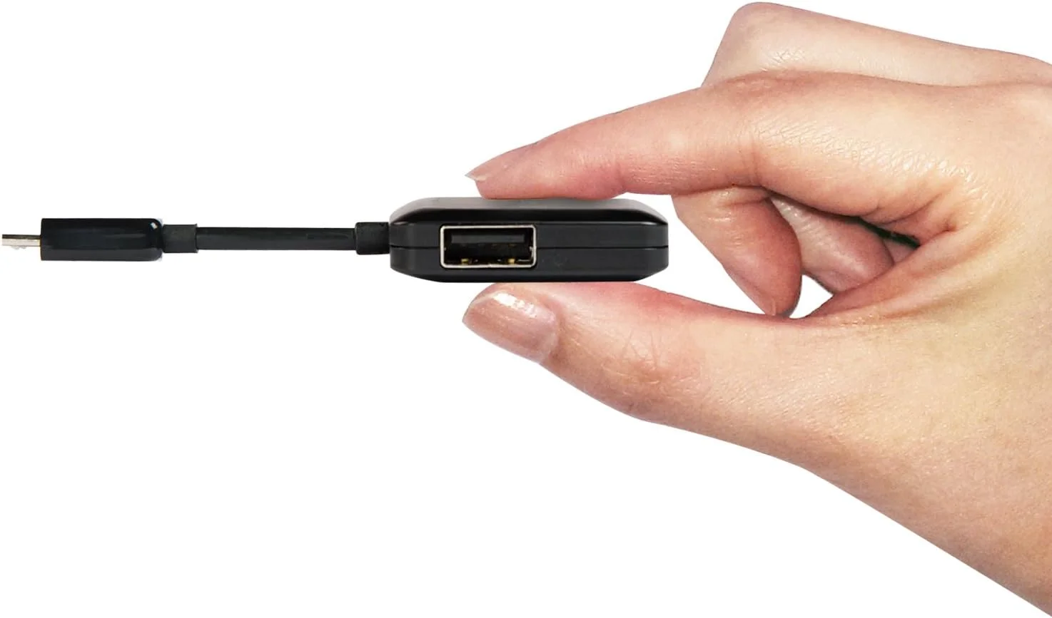 کارت خوان USB 2.0 OTG ترنسند، مشکی (TS-RDP9K)