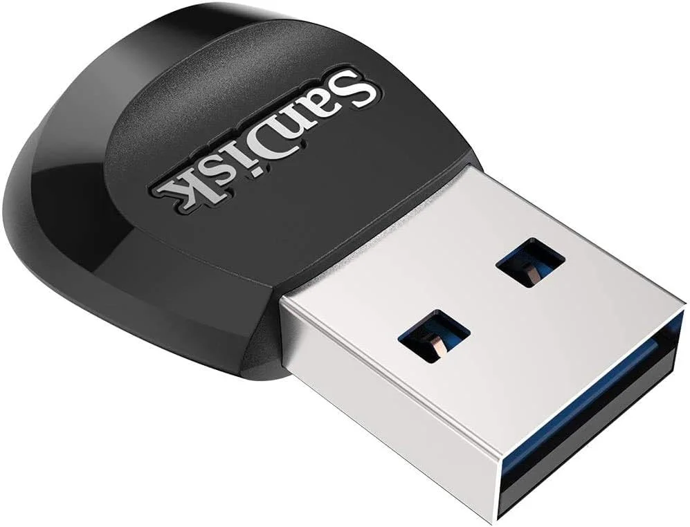 کارت خوان سن دیسک MobileMate USB 3.0 (SDDR-B531-GN6NN) برای کارت حافظه میکرو اس دی - همراه با (1) آداپتور میکرو به SD Everything But Stromboli