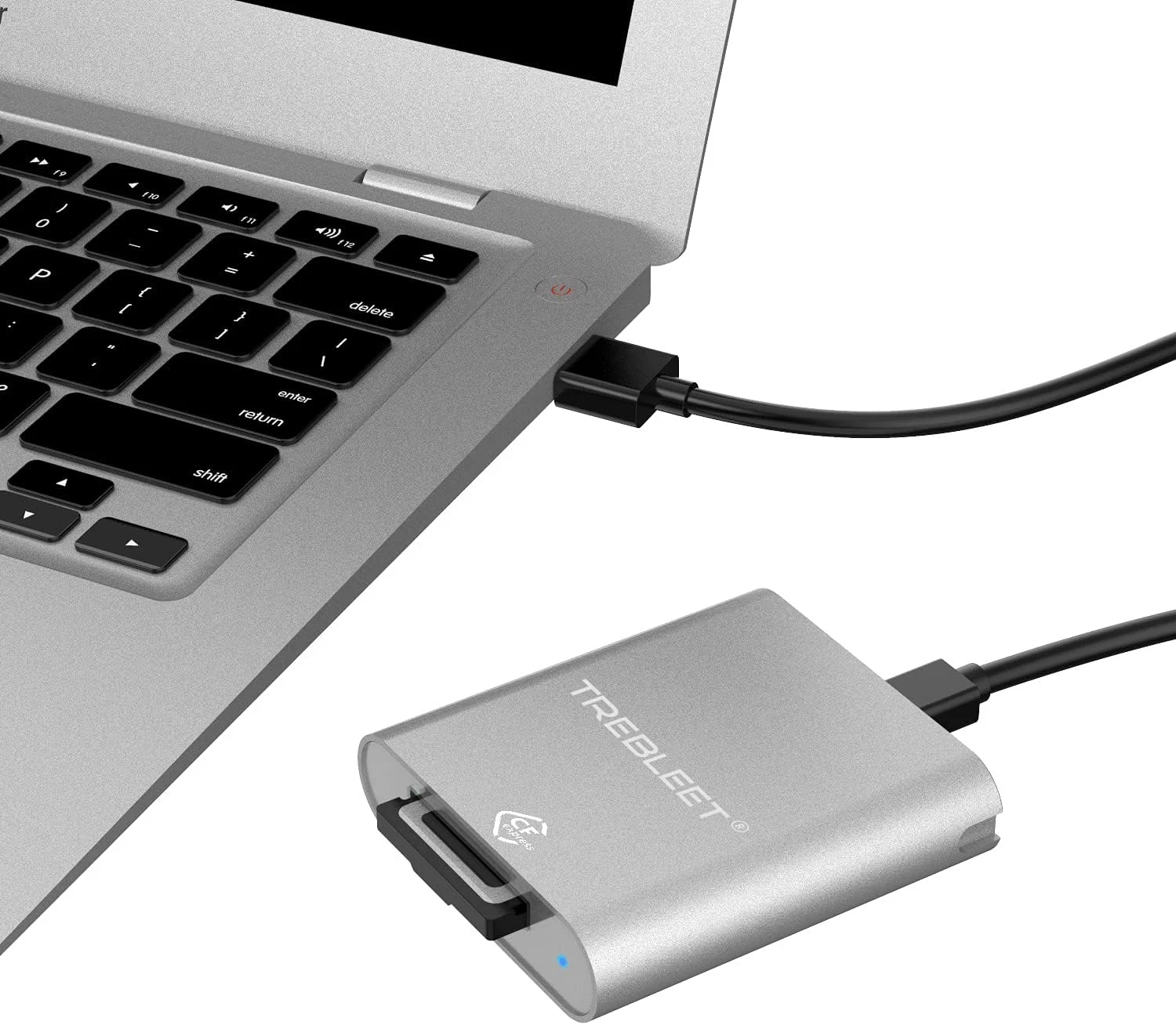 کارت خوان CFexpress Type B، USB 3.1 Gen 2 10Gbps، سازگار با ایستگاه کاری، مینی قابل حمل با بدنه آلومینیومی خارجی، پشتیبانی از سیستم عامل های اندروید/ویندوز/مک
