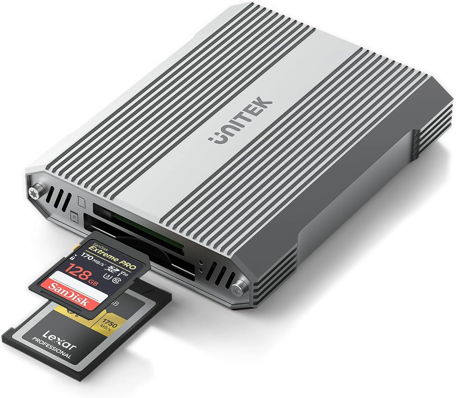 کارت خوان حافظه دوگانه CFexpress Type B و SD4.0 UHS-II، USB 3.2 Gen 2 با سرعت 10 گیگابیت بر ثانیه، کارت خوان CFexpress برای CFexpress Type B/SD/SDHC/SDXC/SDUC، اتصال و استفاده آسان، سازگار با ویندوز/مک/لینوکس/اندروید