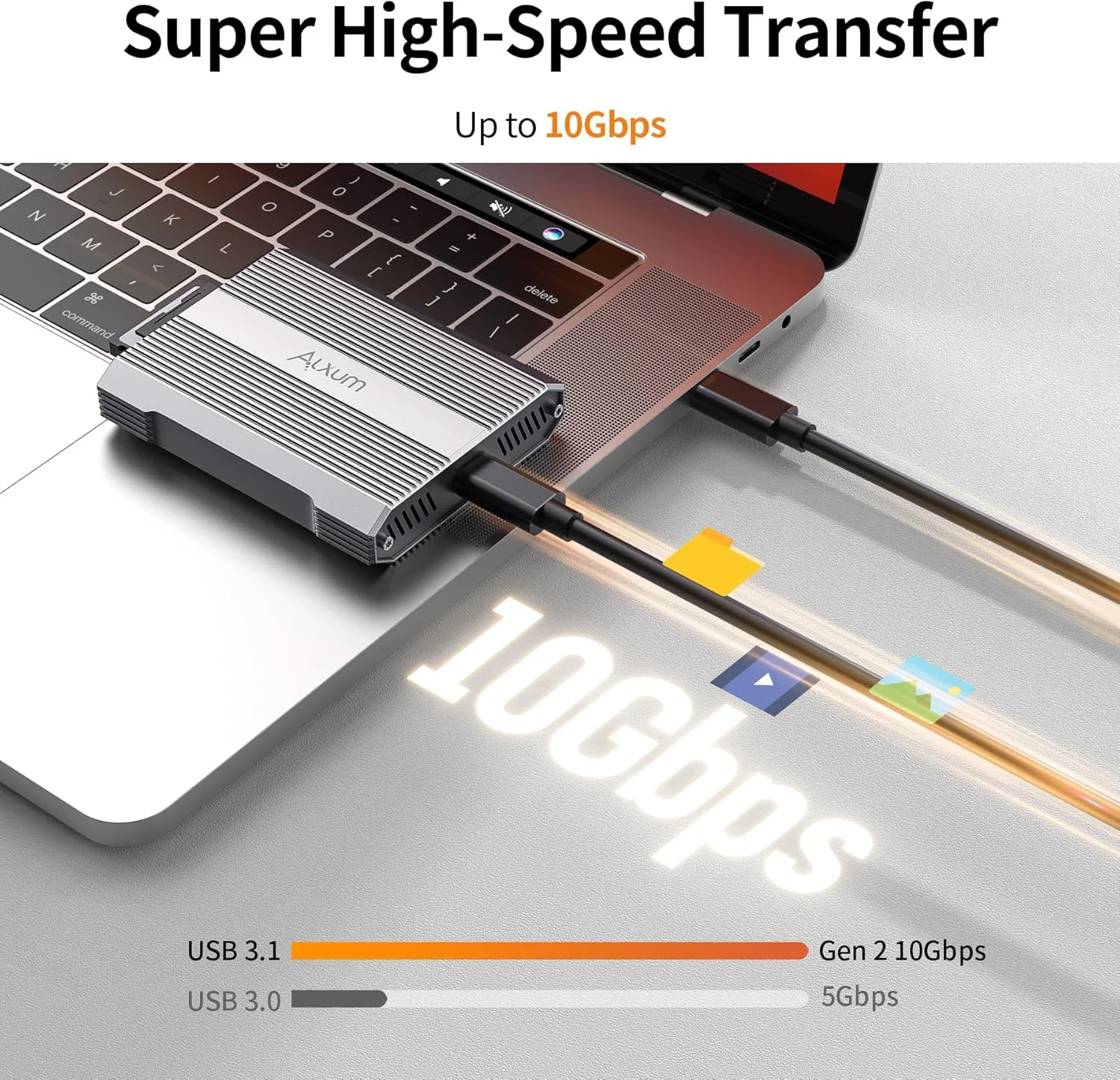 کارت خوان دوگانه CFexpress Type B و SD4.0 UHS-II، آداپتور CFexpress تکیه گاه دوگانه USB C با سرعت 10 گیگابیت بر ثانیه با USB 3.2 Gen 2، کارت خوان حافظه 2 در 1 قابل حمل، سازگار با ویندوز/مک/لینوکس/اندروید