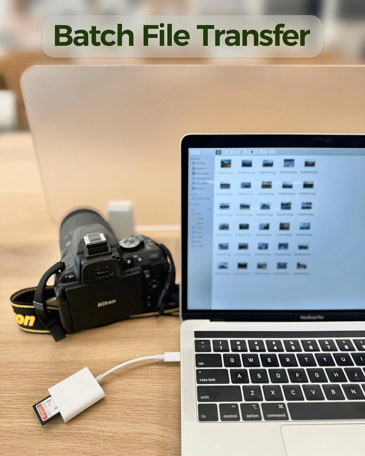 کارت خوان حافظه SD با پورت USB-C برای آیفون 15، 16، 17 پرو مکس، ایر/آیپد/مک/مک بوک، آداپتور کارت حافظه دوربین دیجیتال 2 در 1 برای کارت های SD و Micro SD