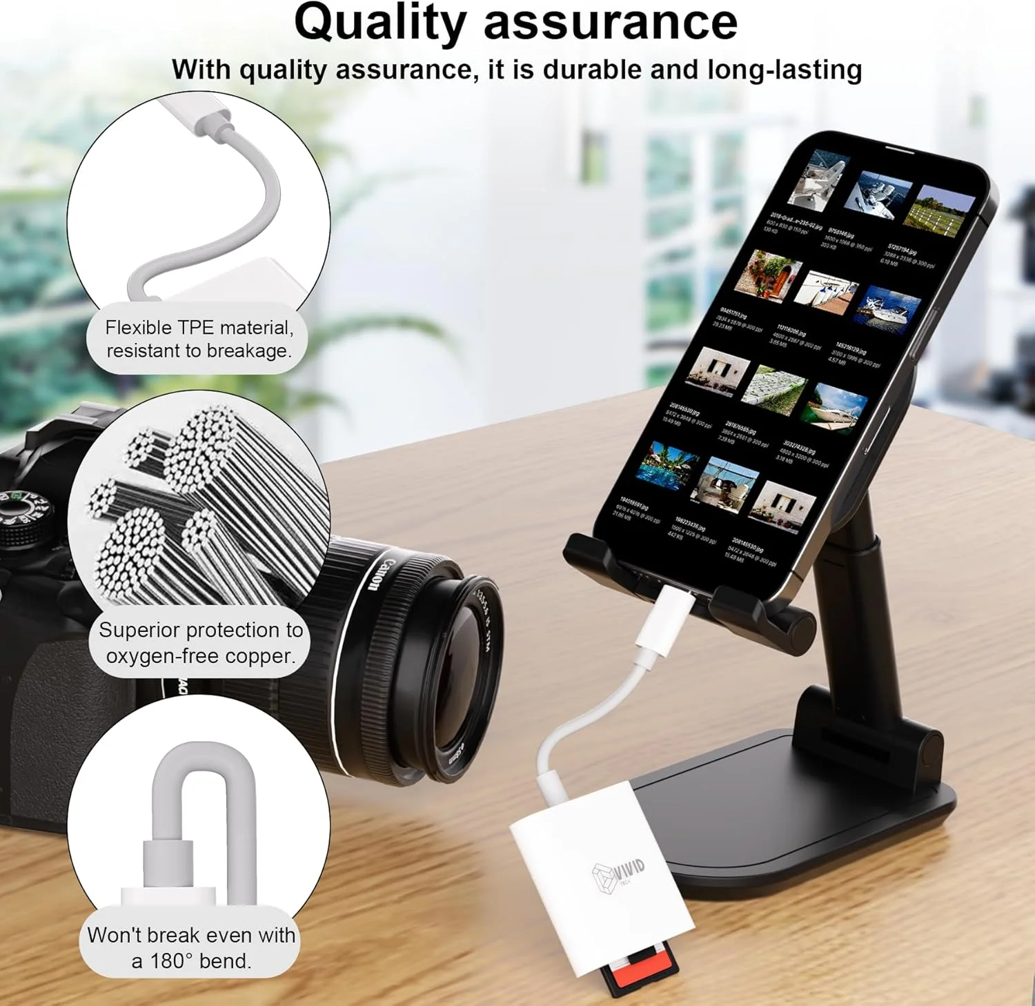 کارت خوان SD، کارت خوان USB C برای آیفون 15/16 آیپد مک بوک ویندوز اندروید، آداپتور کارت 2 در 1 TF و SD، آداپتور کارت حافظه میکرو SD قابل حمل، نمایشگر دوربین تریل، پلاگین و پخش کارت خوان SD، کارت خوان USB C برای آیفون 15/16 آیپد مک بوک ویندوز اندروید، آداپتور کارت 2 در 1 TF و SD، آداپتور کارت حافظه میکرو SD قابل حمل، نمایشگر دوربین تریل، پلاگین و پخش