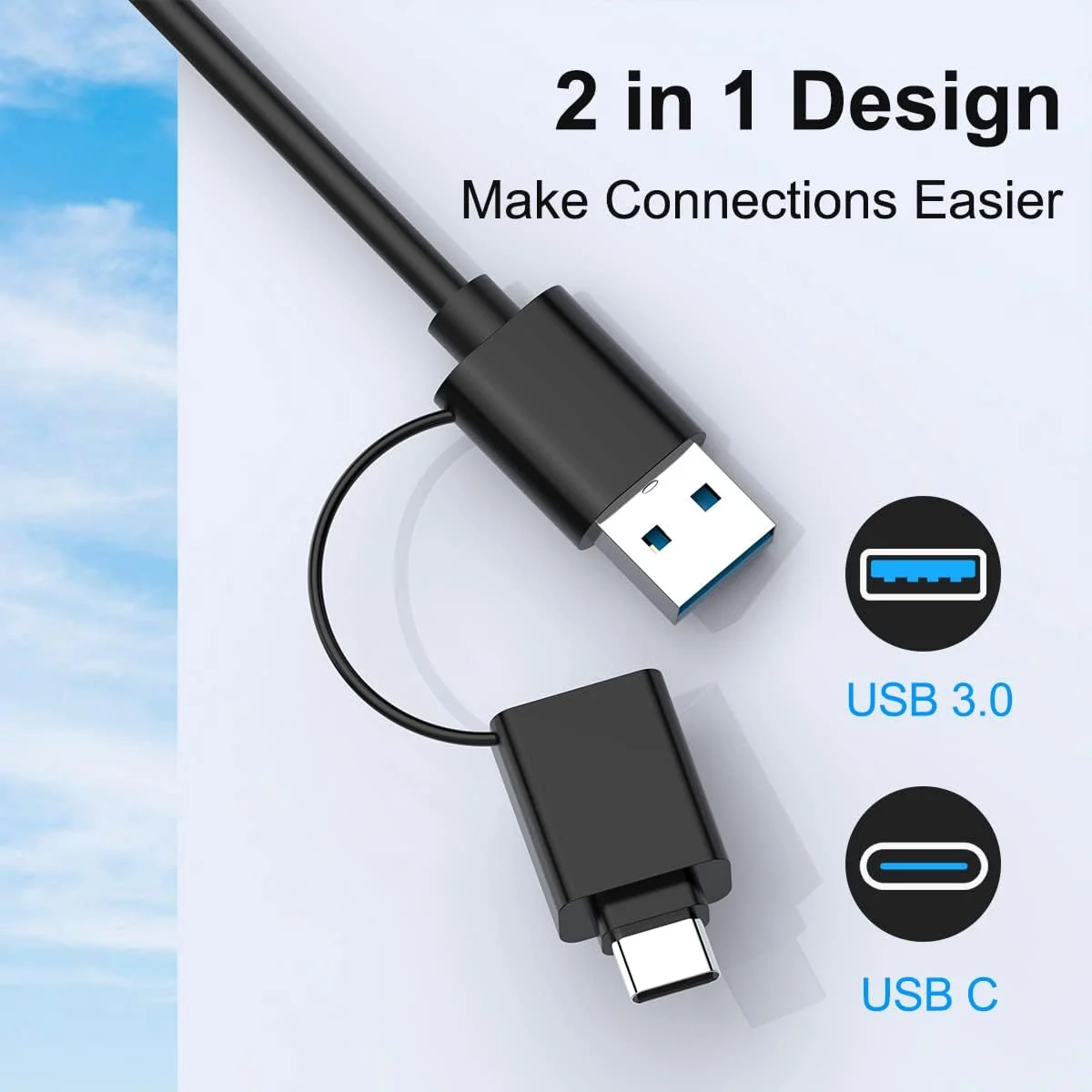 کارت خوان چند منظوره USB C USB3.0 برای کارت های SD، CF، Micro SD، XD، MS - هاب آداپتور 7 در 1 برای ویندوز، مک، لینوکس، اندروید کارت خوان چند منظوره USB C USB3.0 برای کارت های SD، CF، Micro SD، XD، MS - هاب آداپتور 7 در 1 برای ویندوز، مک، لینوکس، اندروید