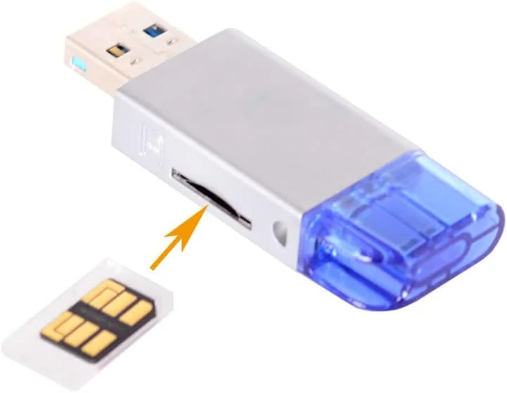 کارت خوان حافظه نانو NM و کارت حافظه میکرو SD مدل JSER USB-C Type C USB 2.0 سازگار با تلفن همراه و لپ تاپ کارت خوان حافظه نانو NM و کارت حافظه میکرو SD مدل JSER USB-C Type C USB 2.0 سازگار با تلفن همراه و لپ تاپ