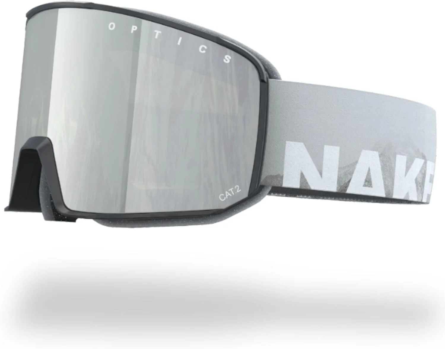عینک اسکی NAKED Optics SOLAR برای آقایان و بانوان - عینک اسکی مقاوم و یونیسکس برای آقایان و بانوان - عینک برفی با کیفیت بالا با سیستم مغناطیسی برای تعویض لنز (اختیاری)
