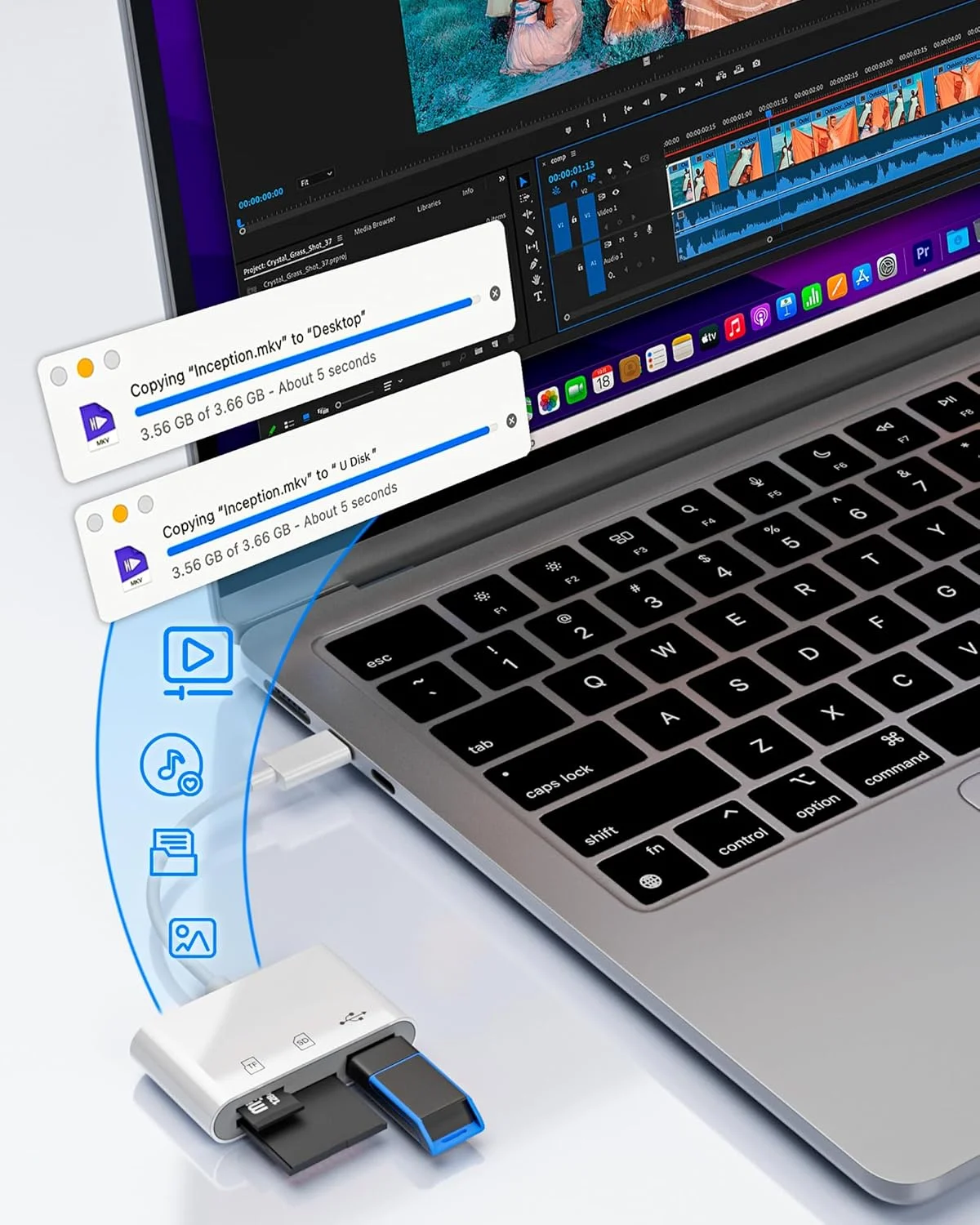 کارت خوان SD، آداپتور کارت حافظه USB 3.0 نوع C، کارت خوان SD/TF با پورت USB 3، کارت خوان SD سازگار با آیفون 17/16/15، تبلت تلفن اندروید پرو/ایر کارت خوان SD، آداپتور کارت حافظه USB 3.0 نوع C، کارت خوان SD/TF با پورت USB 3، کارت خوان SD سازگار با آیفون 17/16/15، تبلت تلفن اندروید پرو/ایر