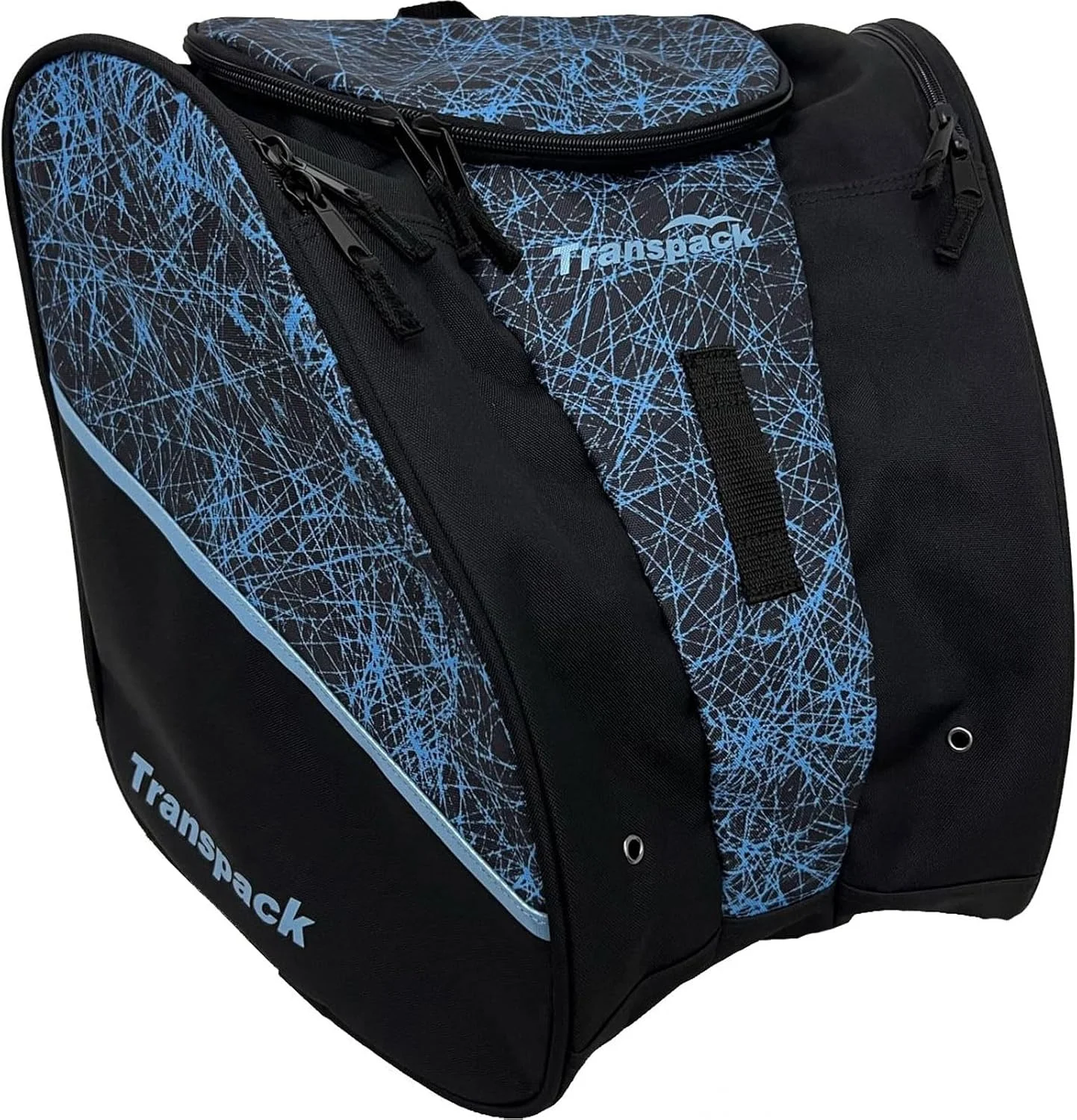 کیف کوله پشتی حمل چکمه اسکی/اسنوبرد، کلاه ایمنی، عینک و تجهیزات TRANSPACK Edge Junior+ 38L ضد آب و دارای پد