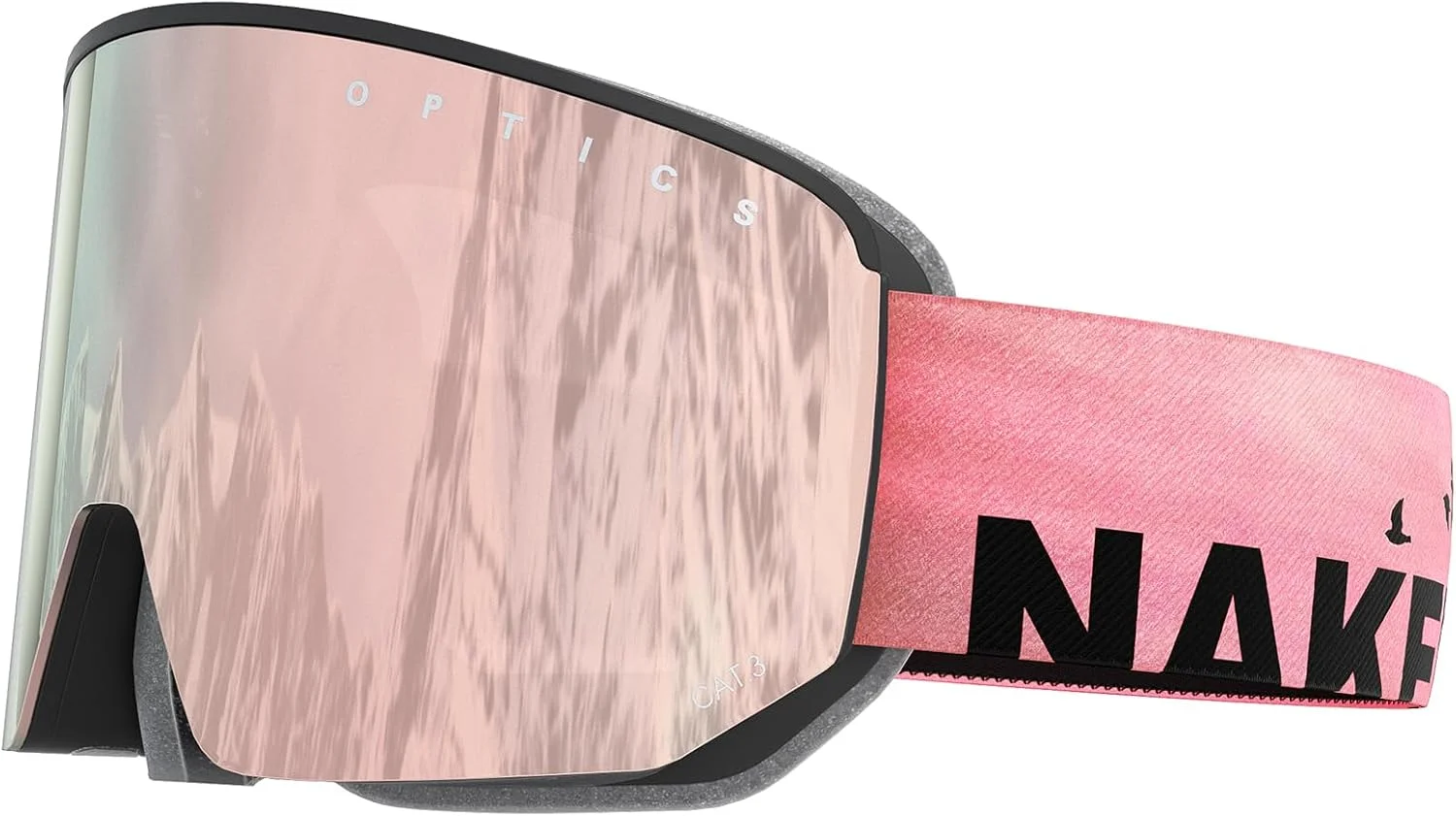 عینک اسکی NAKED Optics NOVA مردانه، عینک اسکی زنانه، عینک اسنوبرد، عینک اسکی برای هوای بد، عینک اسکی با لنزهای قابل تعویض اختیاری