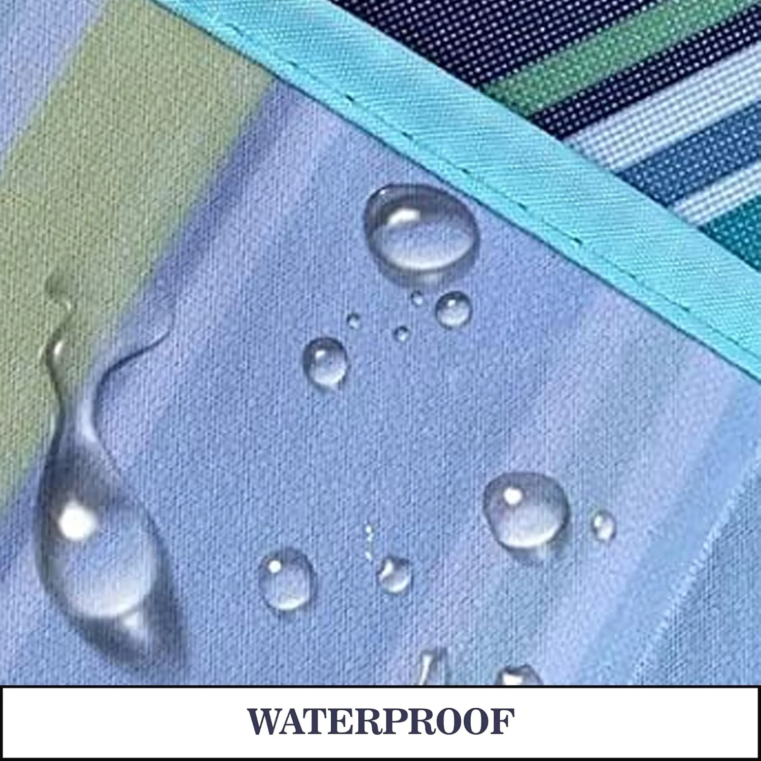 زیرانداز تاشو پیک نیک ضد آب، زیرانداز ساحلی ضد آب، زیرانداز پیک نیک قابل حمل، زیرانداز ساحلی قابل حمل برای کمپینگ در فضای باز، پارک خانوادگی، باغ، آبی